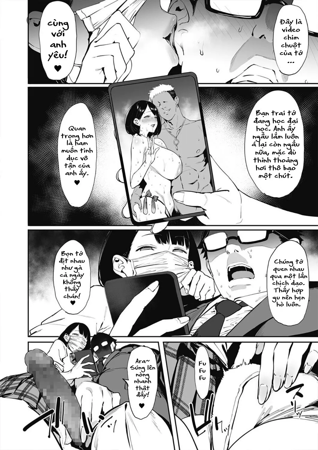 HentaiVN.net - Ảnh 9 - Nagesen Kousai [投げ銭￥交際] - Chap 4