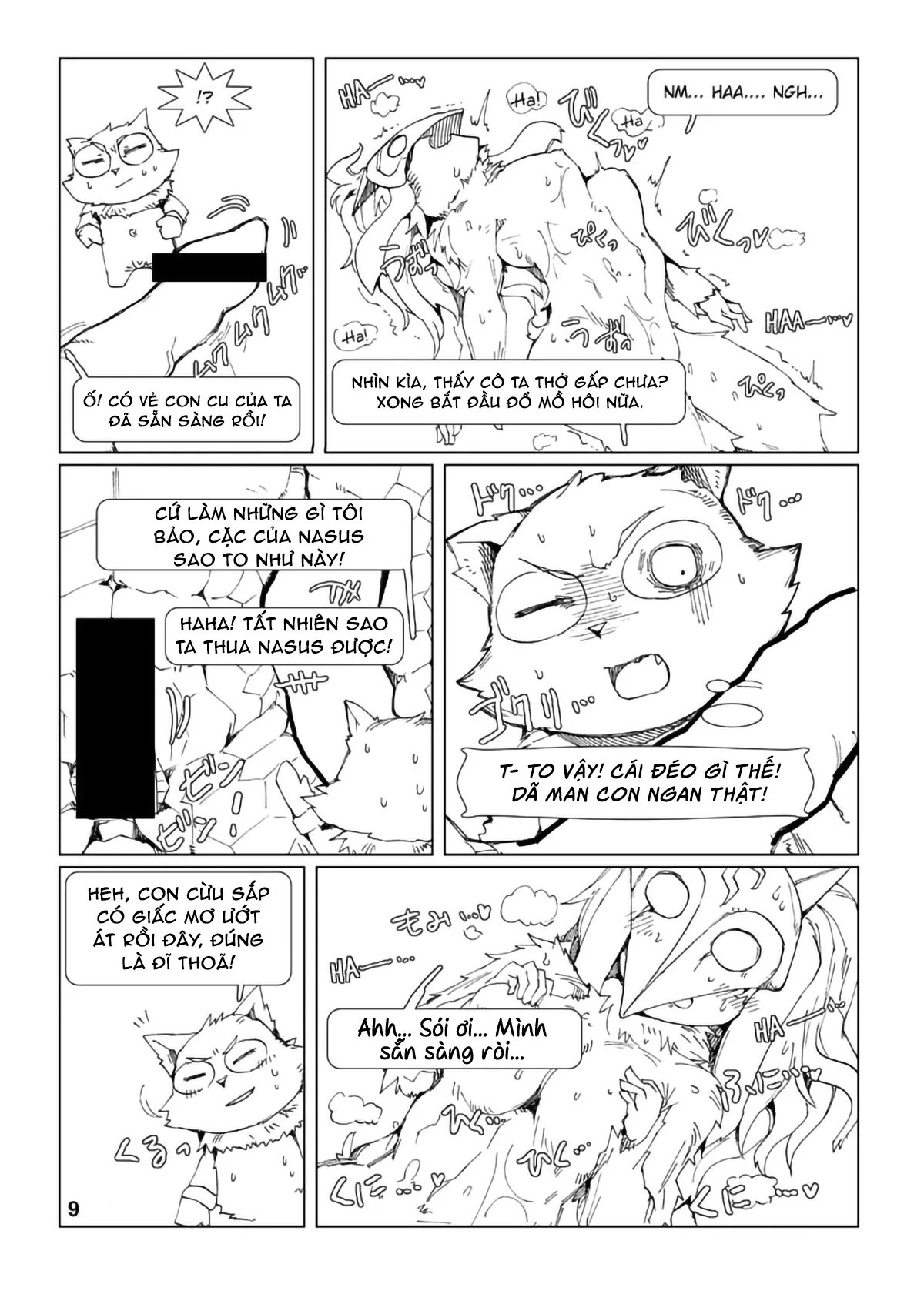 HentaiVN.net - Ảnh 10 - Cơn đói cảm thấy thế nào? 3 [How does hunger feel? 3] - Oneshot double kill