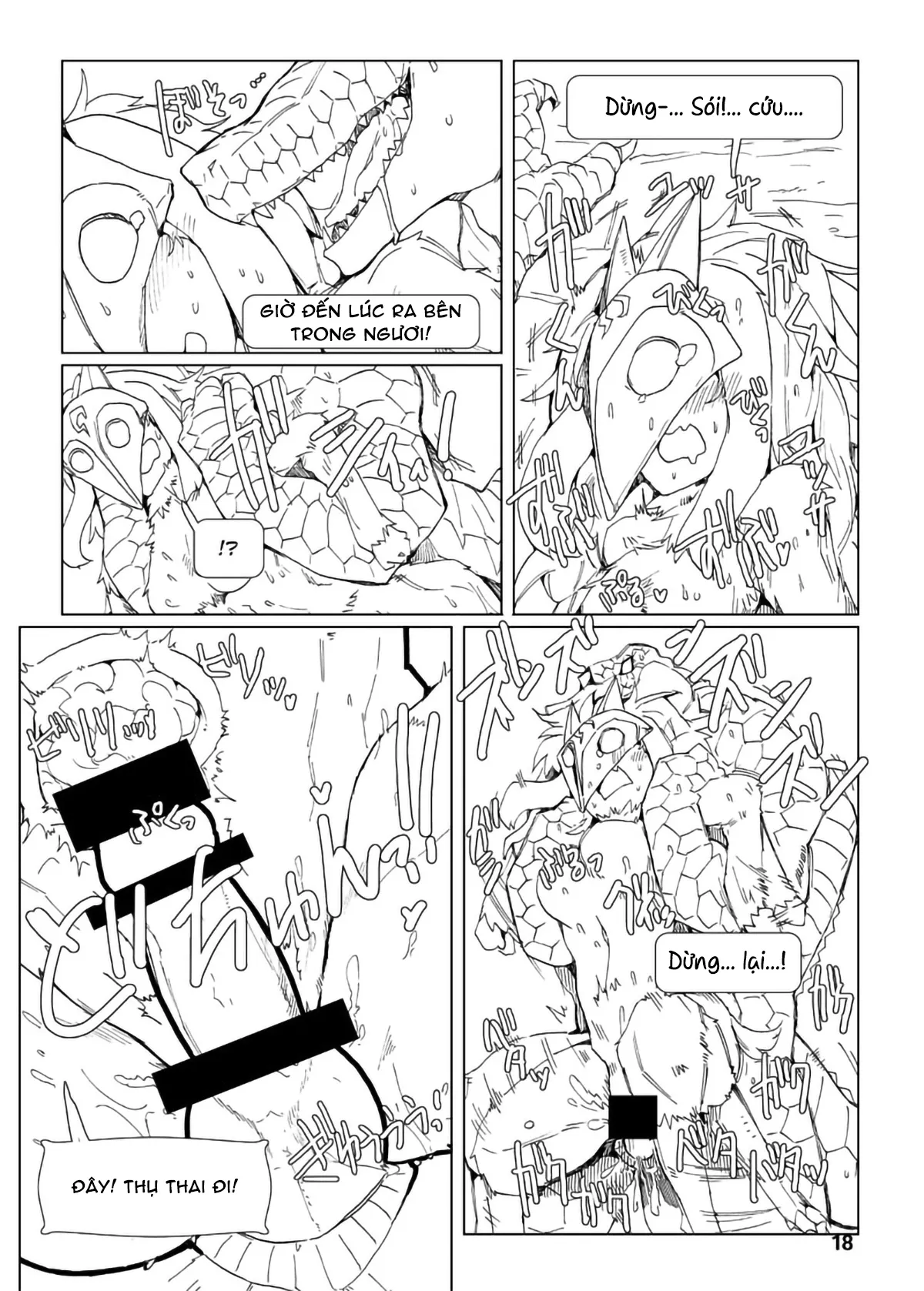 HentaiVN.net - Ảnh 19 - Cơn đói cảm thấy thế nào? 3 [How does hunger feel? 3] - Oneshot double kill