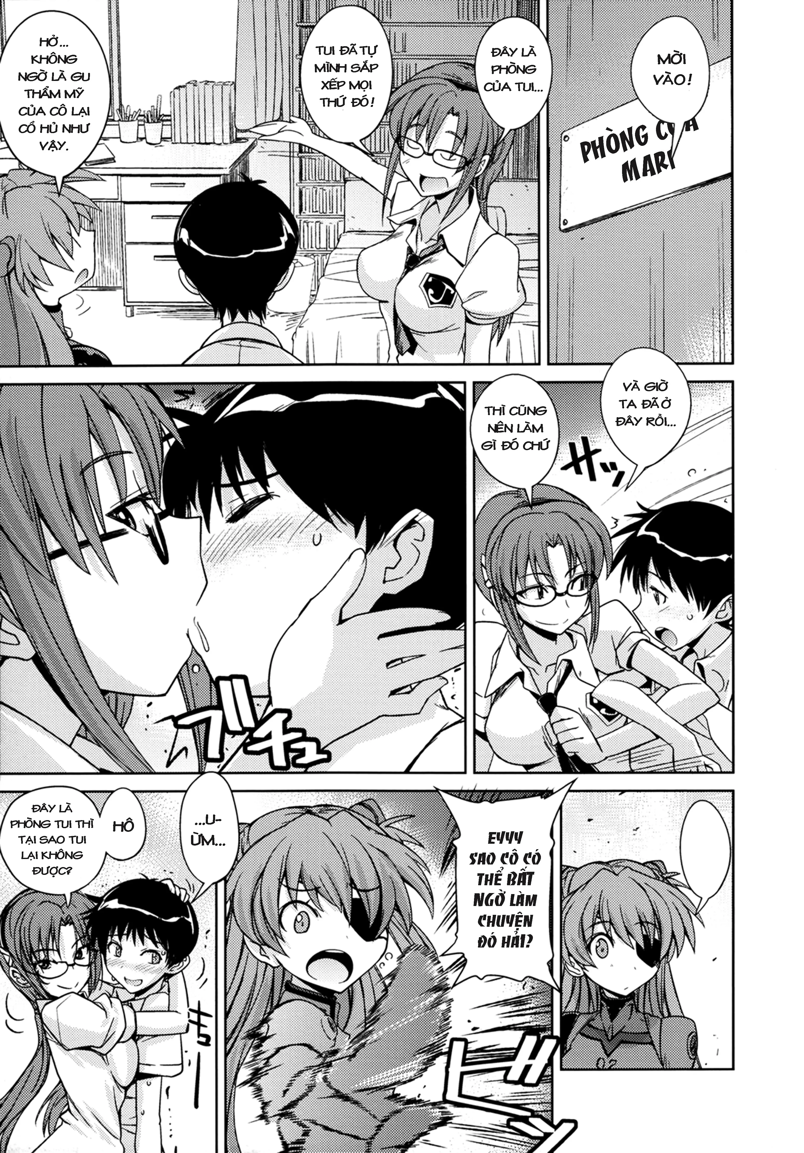 HentaiVN.net - Ảnh 7 - Poyopacho AM (Neon Genesis Evangelion) [Poyopacho AM] - Oneshot ngắn