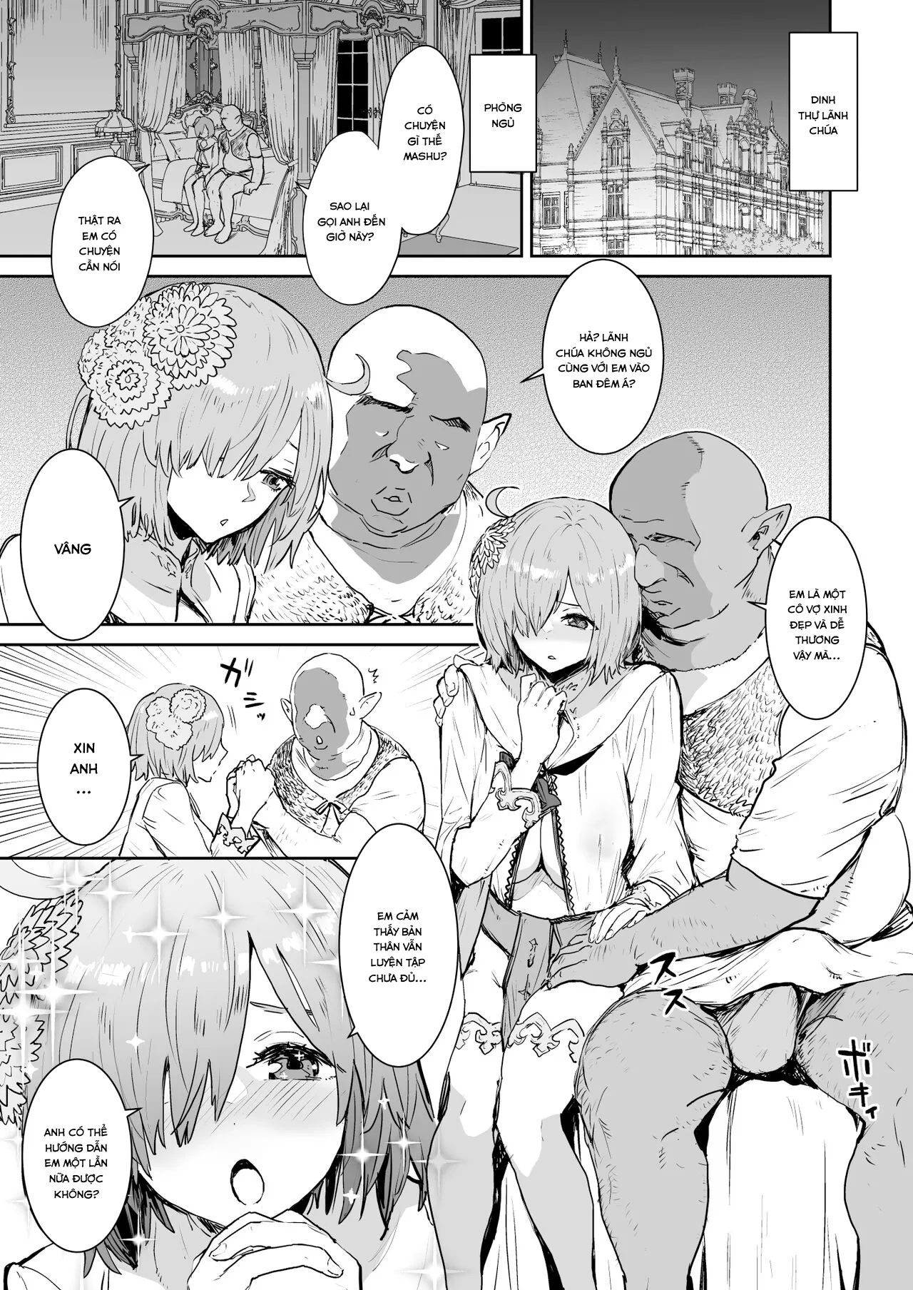 HentaiVN.net - Ảnh 3 - Mash no Hanayome Shugyou (Fate Grand Order) - Chap 2