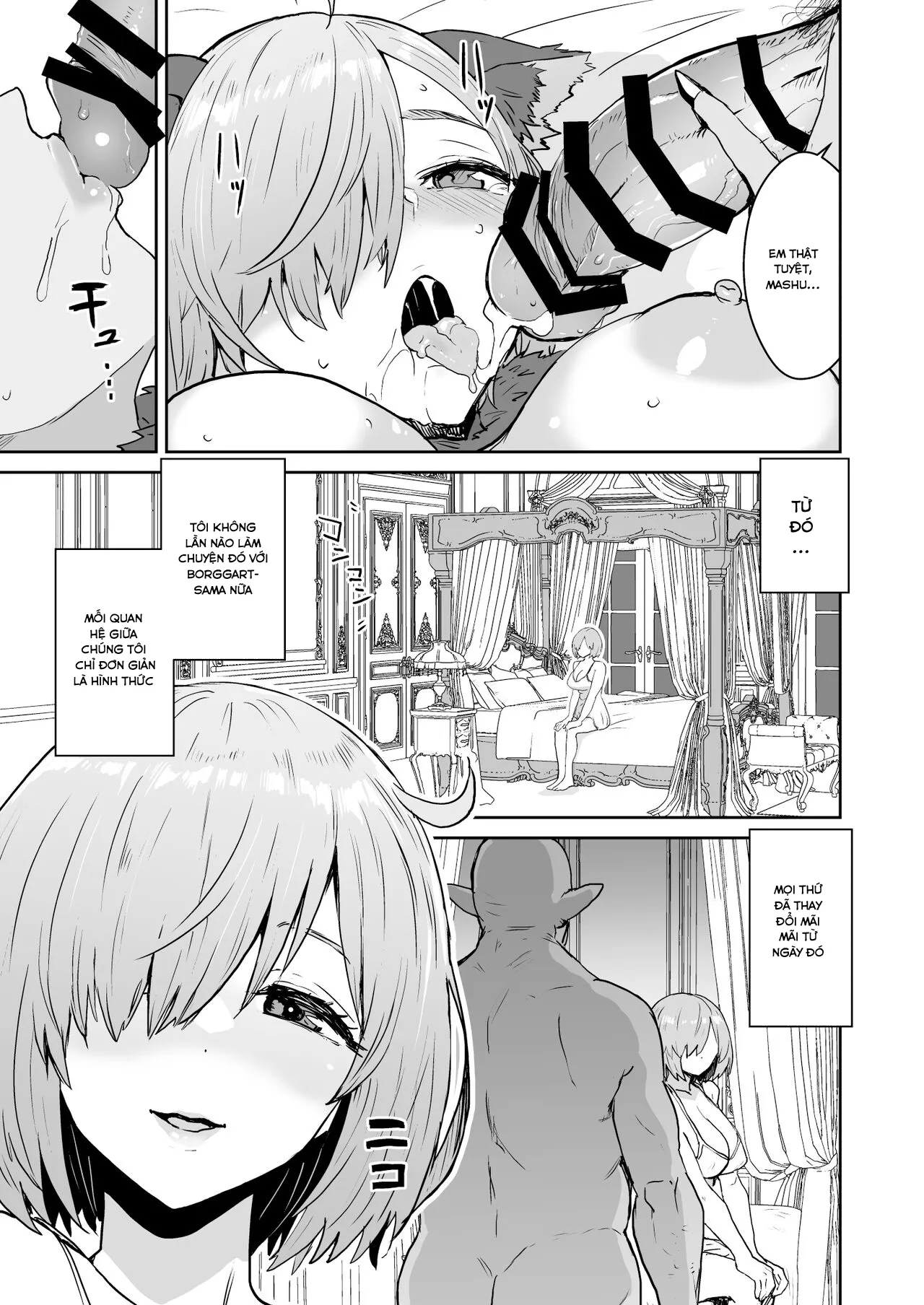 HentaiVN.net - Ảnh 31 - Mash no Hanayome Shugyou (Fate Grand Order) - Chap 2