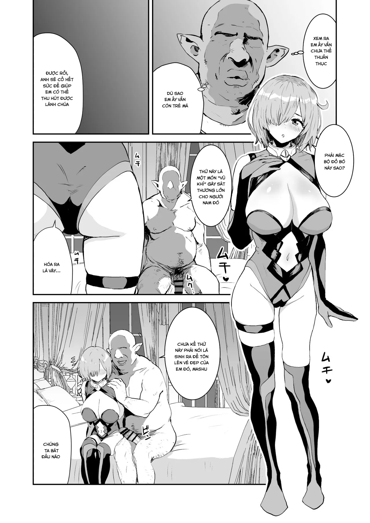 HentaiVN.net - Ảnh 4 - Mash no Hanayome Shugyou (Fate Grand Order) - Chap 2