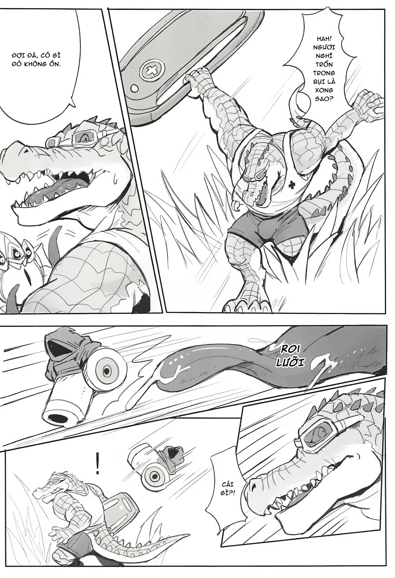 HentaiVN.net - Ảnh 14 - Đường cùng của kẻ săn mồi 2 [The Hunter's Deadend 2] - Hổ báo và cái kết