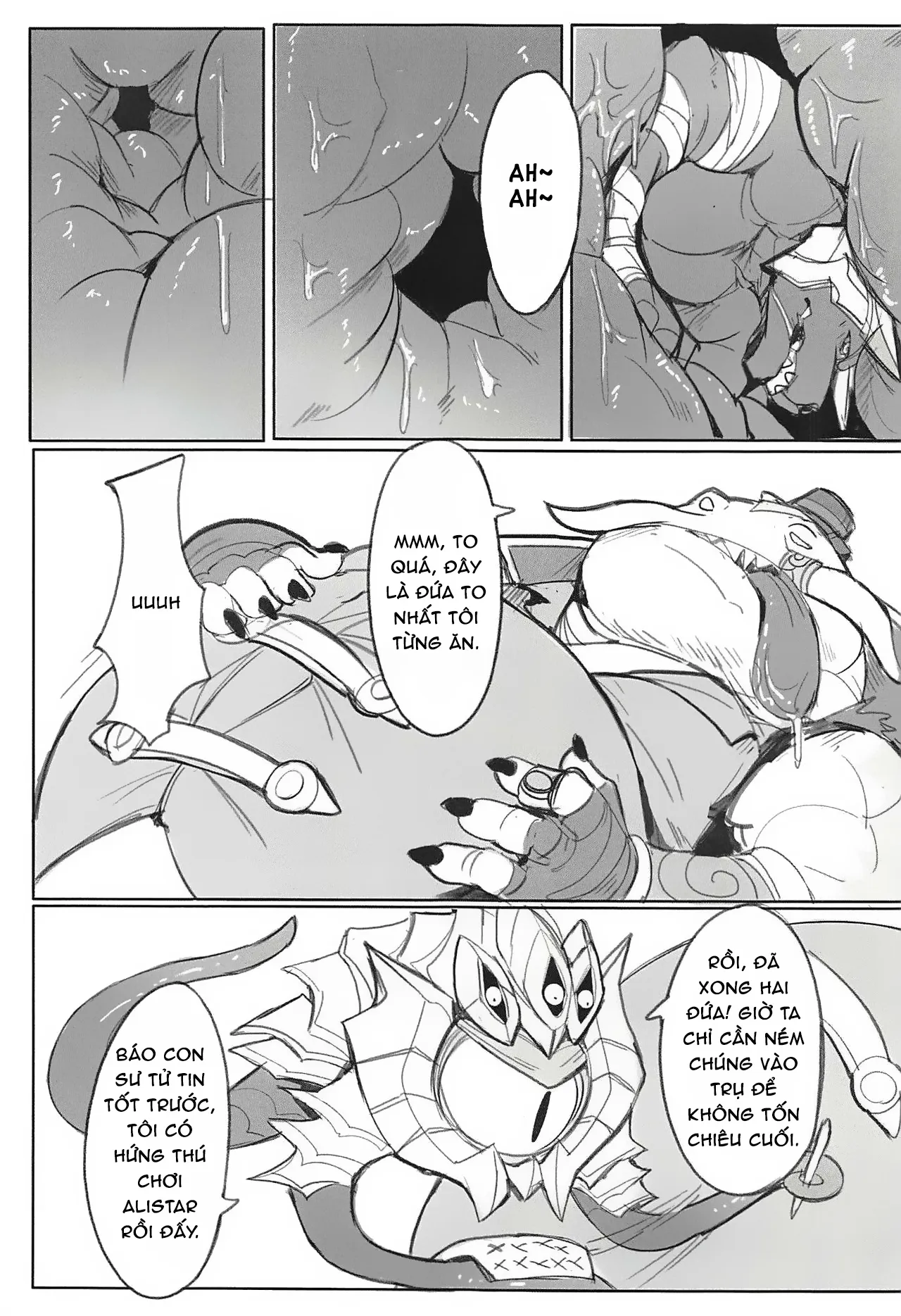 HentaiVN.net - Ảnh 43 - Đường cùng của kẻ săn mồi 2 [The Hunter's Deadend 2] - Hổ báo và cái kết