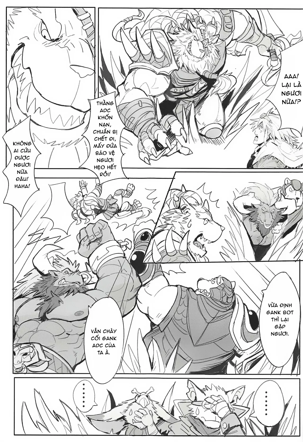 HentaiVN.net - Ảnh 45 - Đường cùng của kẻ săn mồi 2 [The Hunter's Deadend 2] - Hổ báo và cái kết