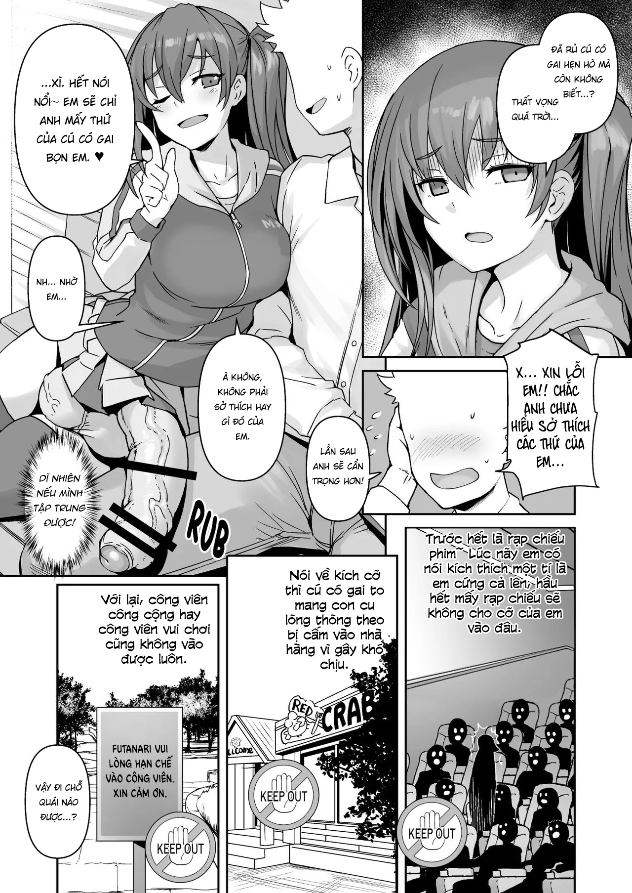HentaiVN.net - Ảnh 7 - Bạn gái Futa [Futanari Kanojo; Futa girl friend; ふたなり彼女] - Oneshot