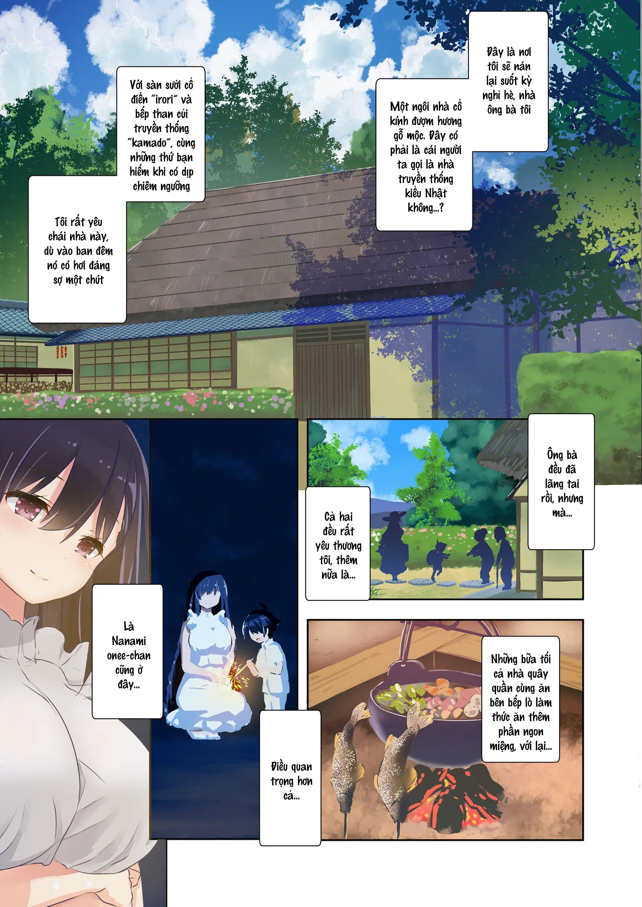 HentaiVN.net - Ảnh 6 - Sướng giữa đồng hoa! [Ane Ito, Onee-san x Cousin] - Full màu