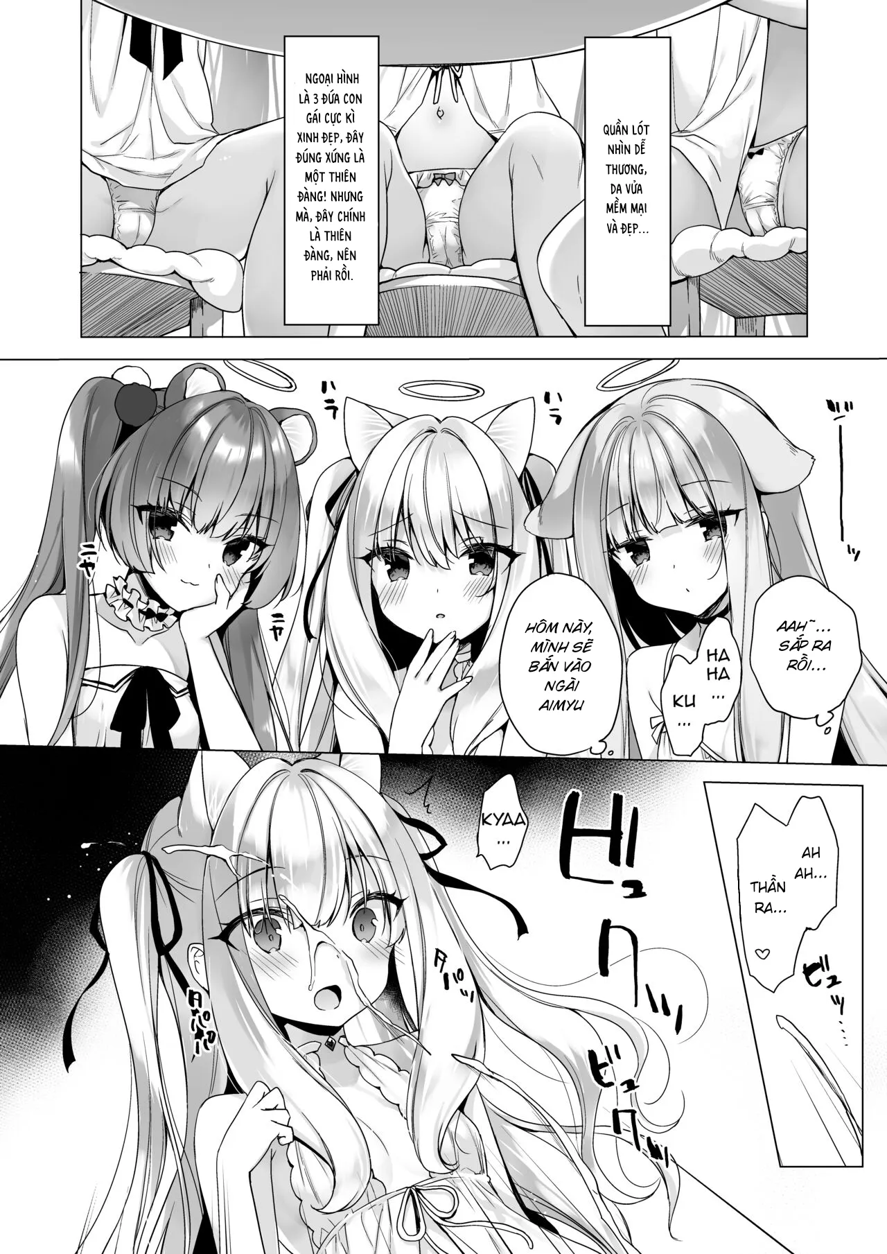 HentaiVN.net - Ảnh 10 - Kế hoạch sa ngã [Daten Keikaku -Muku na Tenshi wa Kairaku ni Ochiru-] - One (phần đầu)