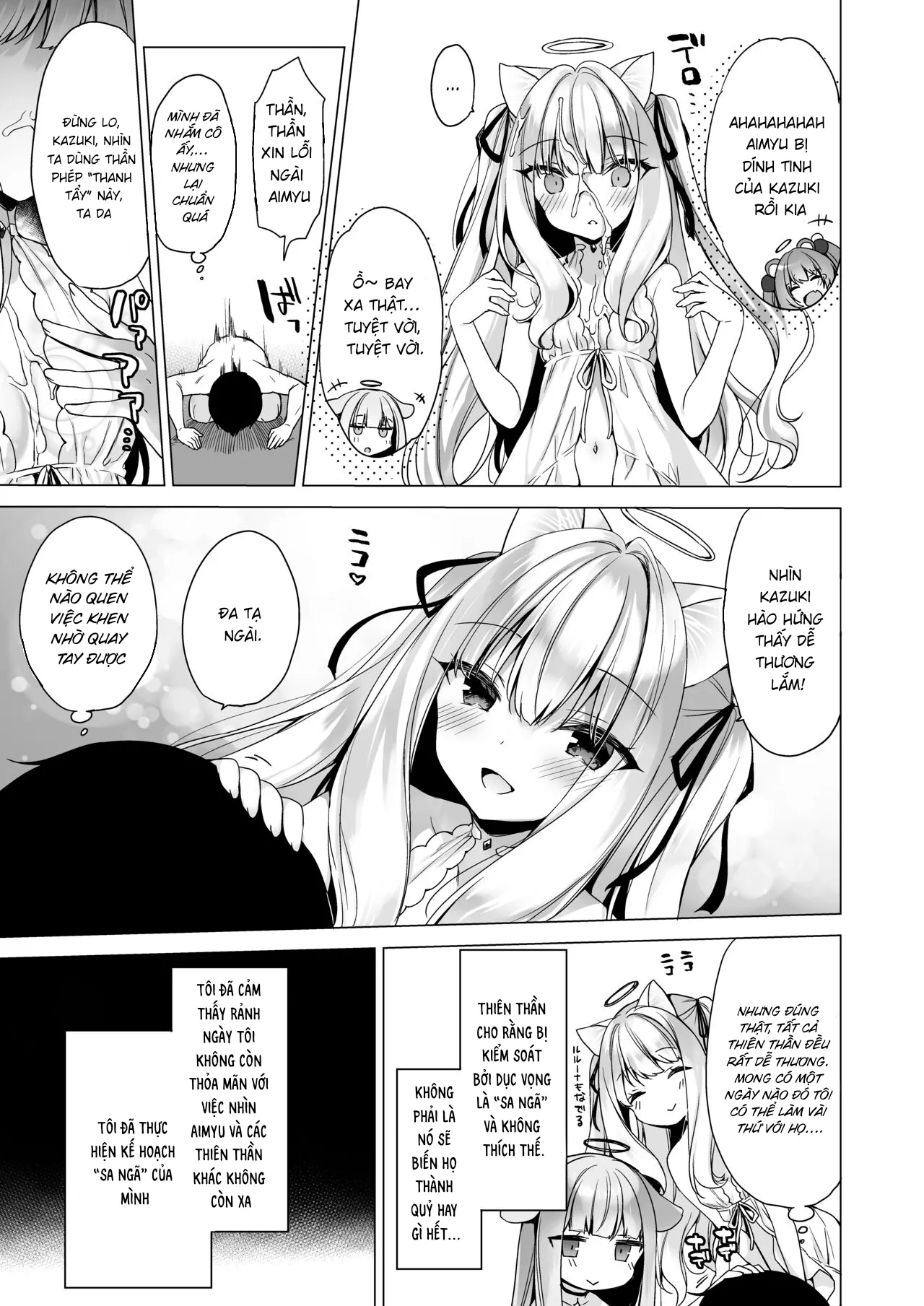 HentaiVN.net - Ảnh 11 - Kế hoạch sa ngã [Daten Keikaku -Muku na Tenshi wa Kairaku ni Ochiru-] - One (phần đầu)