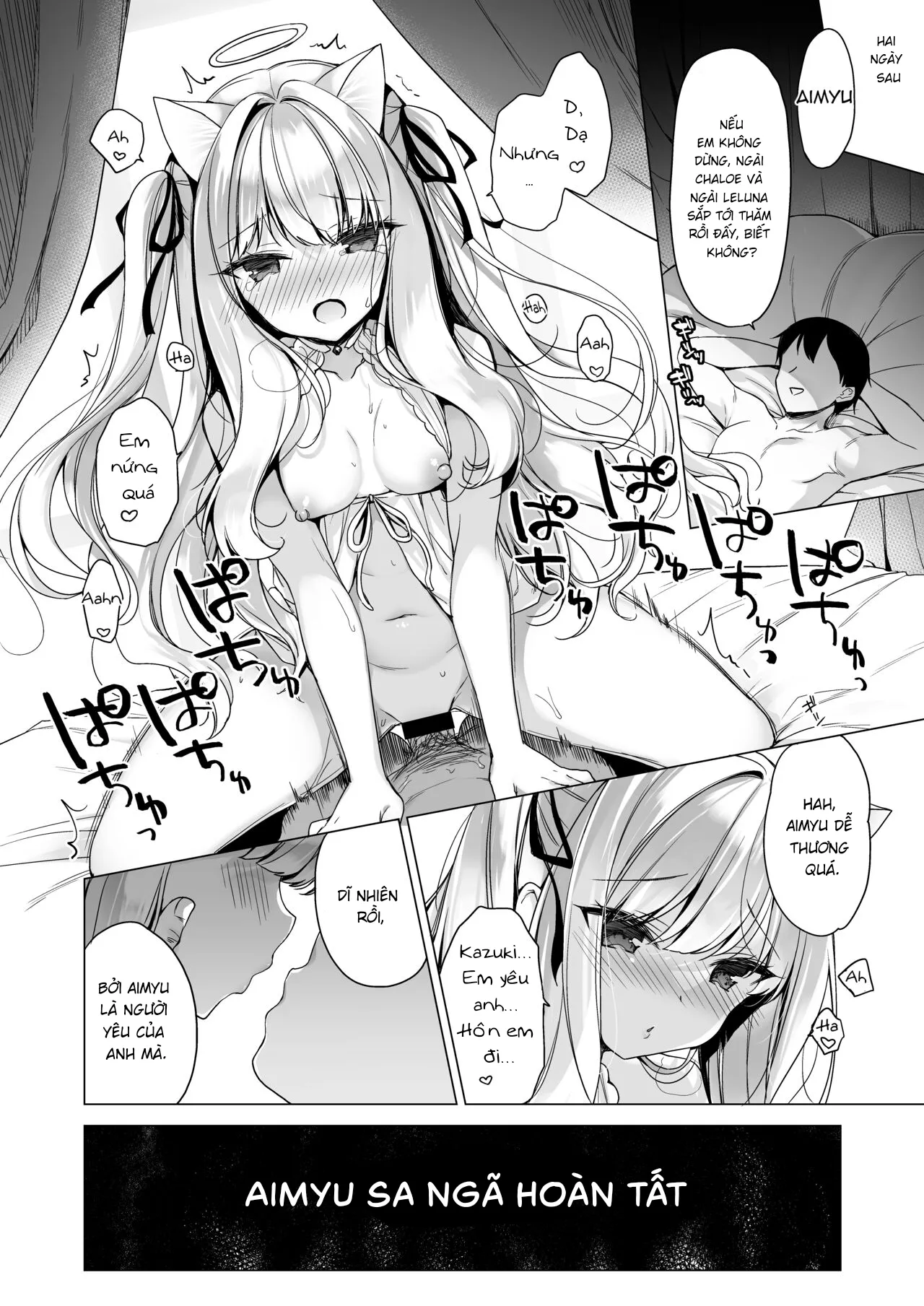 HentaiVN.net - Ảnh 21 - Kế hoạch sa ngã [Daten Keikaku -Muku na Tenshi wa Kairaku ni Ochiru-] - Shot (Phần cuối)