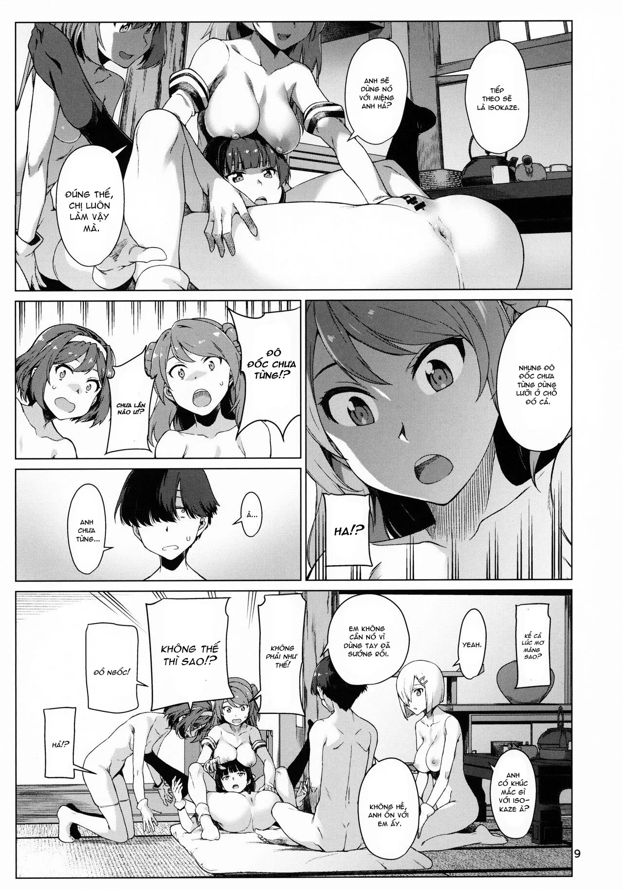 HentaiVN.net - Ảnh 9 - Okuyukashi Oominato Hen (Kantai Collection -KanColle-) [おくゆかし 大湊編 (艦隊これくしょん -艦これ-)] - Nửa Đầu