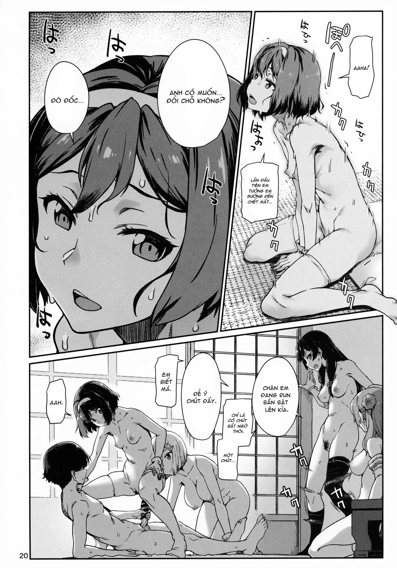 HentaiVN.net - Ảnh 20 - Okuyukashi Oominato Hen (Kantai Collection -KanColle-) [おくゆかし 大湊編 (艦隊これくしょん -艦これ-)] - Nửa Đầu