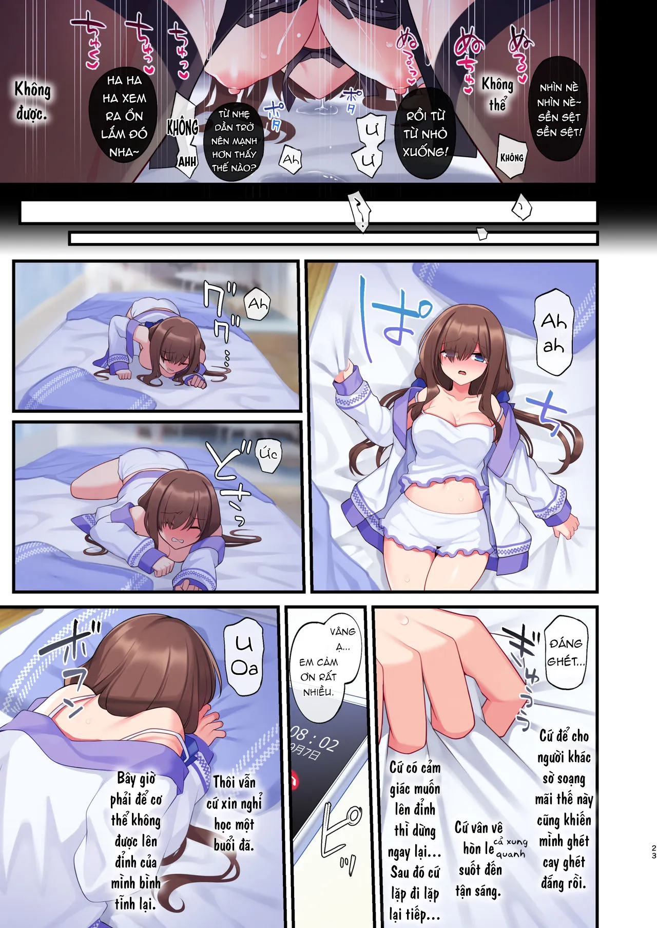 HentaiVN.net - Ảnh 22 - Trò Chơi Của Incubus [Inma-tachi no Yuugi; 淫魔達の遊戯] - Oneshot