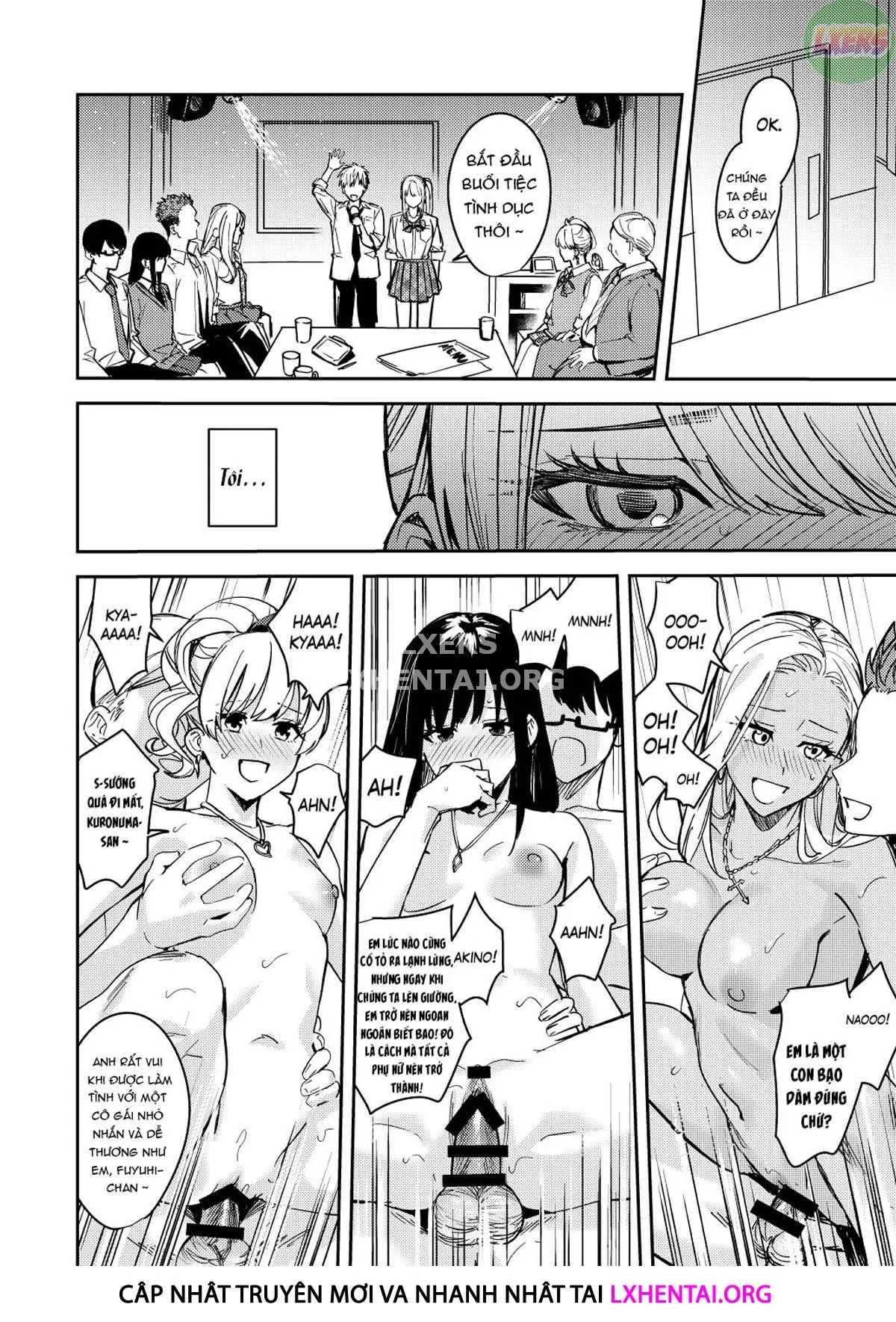 HentaiVN.net - Ảnh 32 - Group Gyarufication And Degeneration [Shuudan Jotaika Gyaru, Ochiru] - Oneshot