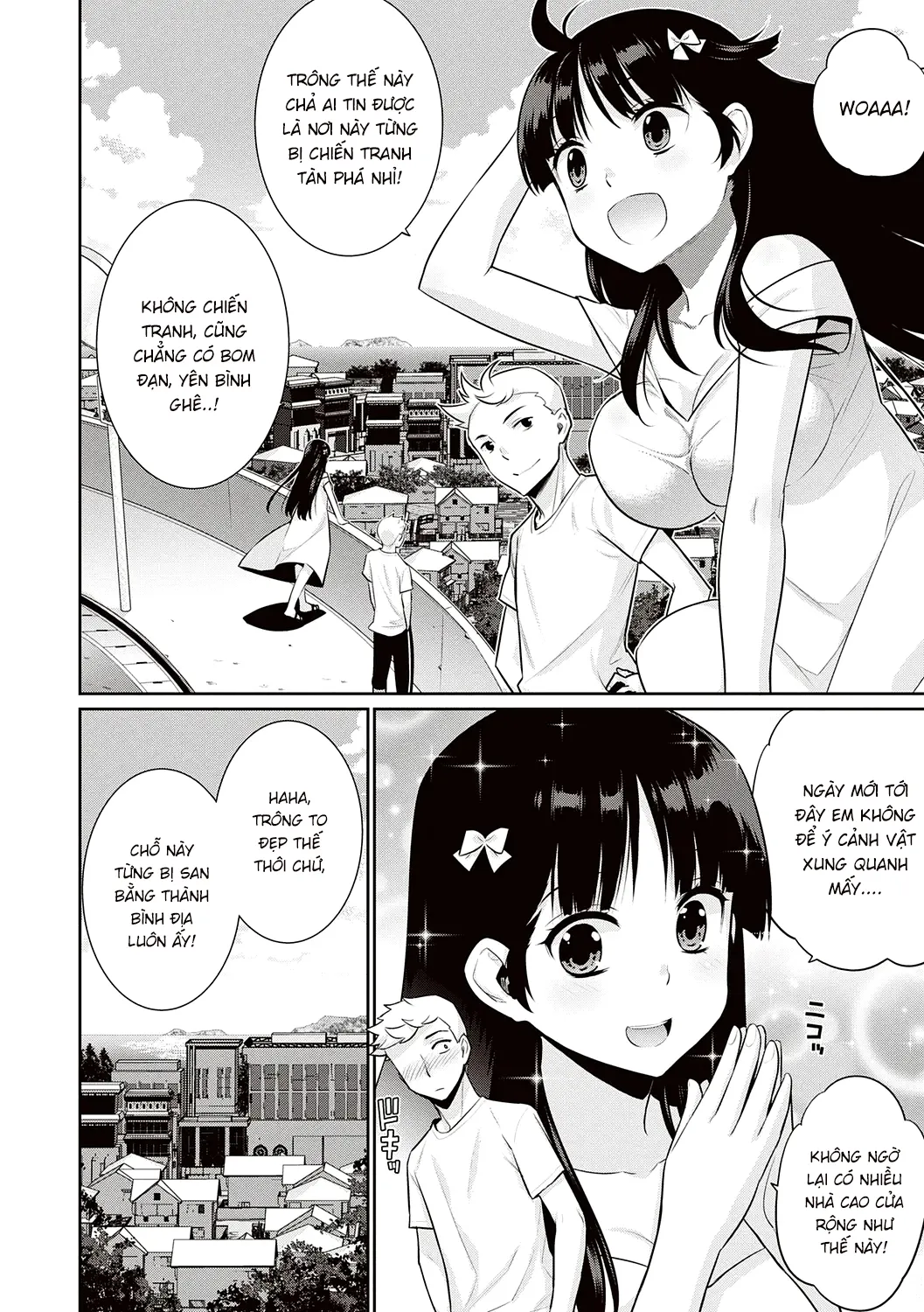 HentaiVN.net - Ảnh 15 - Kẻ xa lạ nơi thế giới đang lụi tàn [Owaru Sekai No Stranger; 終わる世界のストレンヂャ] - Oneshot