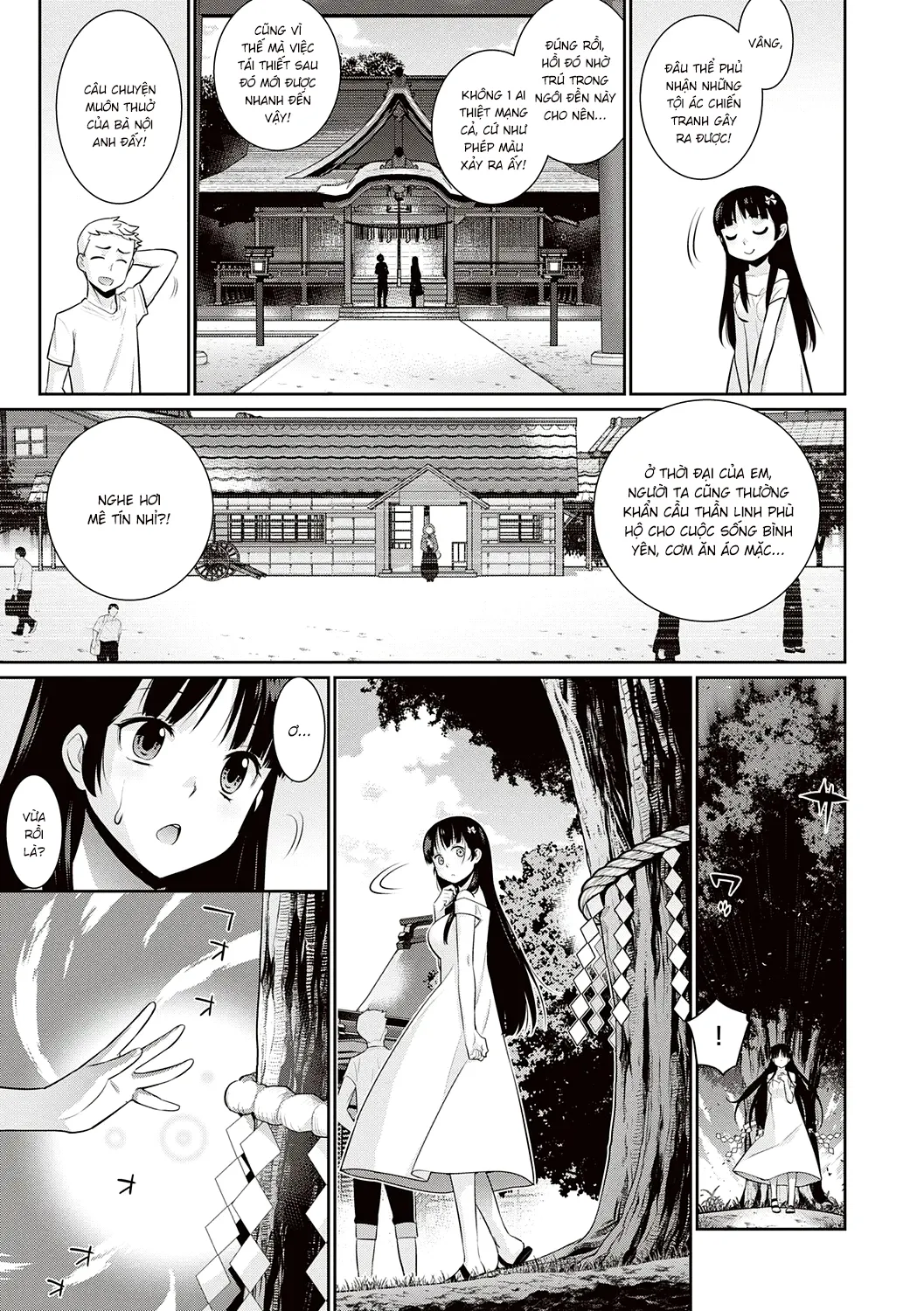 HentaiVN.net - Ảnh 16 - Kẻ xa lạ nơi thế giới đang lụi tàn [Owaru Sekai No Stranger; 終わる世界のストレンヂャ] - Oneshot