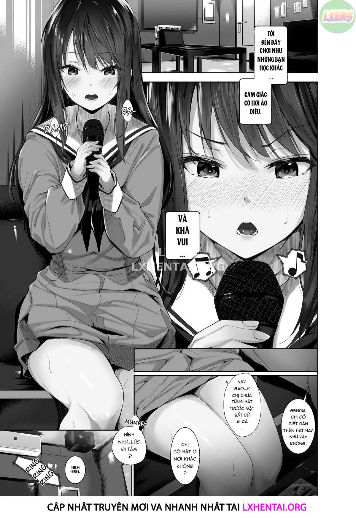 HentaiVN.net - Ảnh 23 - Boku To Rina Senpai No Himitsu No Bukatsudou [~Mysterious Na Senpai Ga Hatsujou Shite H Ni Muchuu Ni Naru Hanashi~] - Oneshot