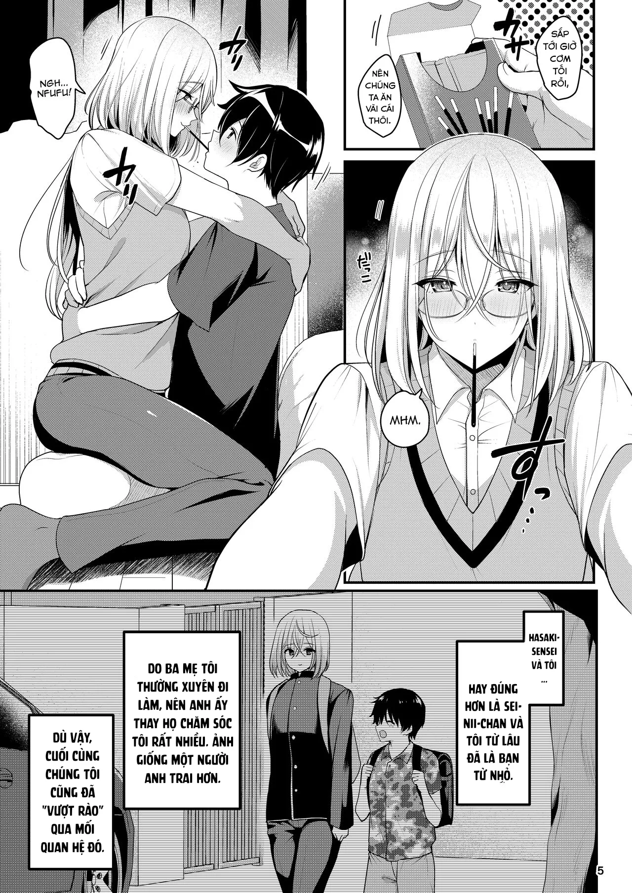 HentaiVN.net - Ảnh 7 - Cool Bijin na Sensei ga Ore ni Dake Amaenbo de Komatte Imasu - Oneshot múp