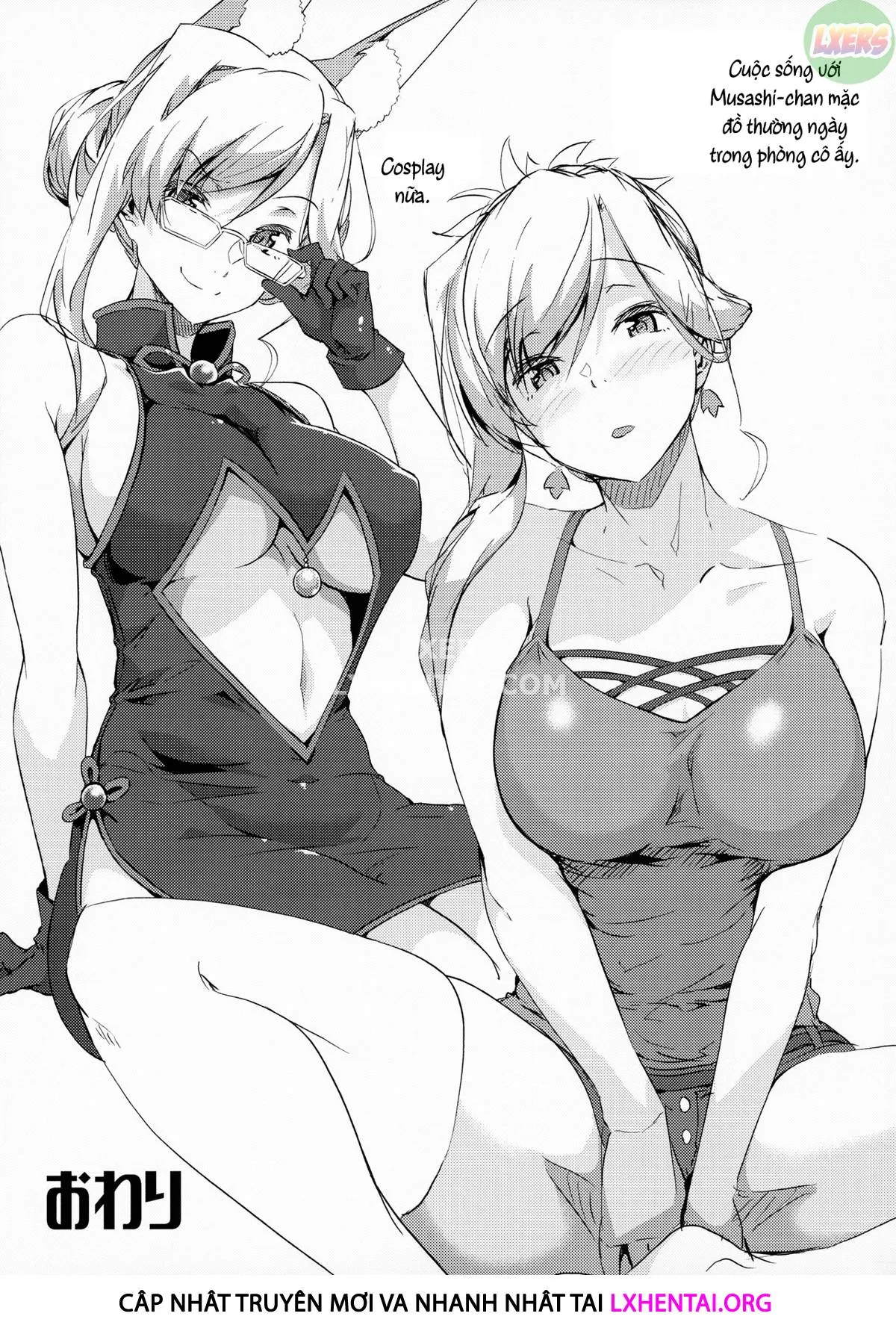 HentaiVN.net - Ảnh 27 - Iza Mankai! Kouhaku Yoridori Chichi Zakura - Oneshot