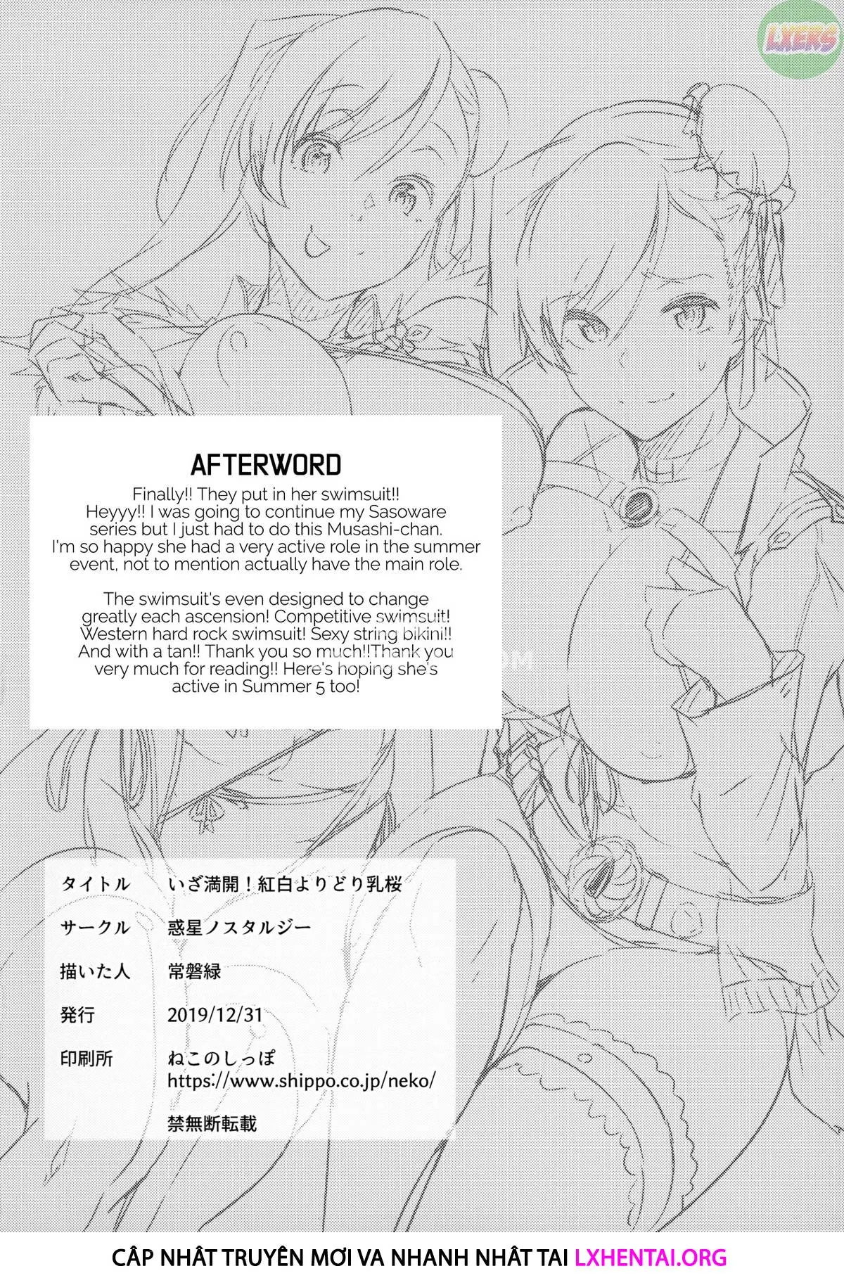 HentaiVN.net - Ảnh 28 - Iza Mankai! Kouhaku Yoridori Chichi Zakura - Oneshot