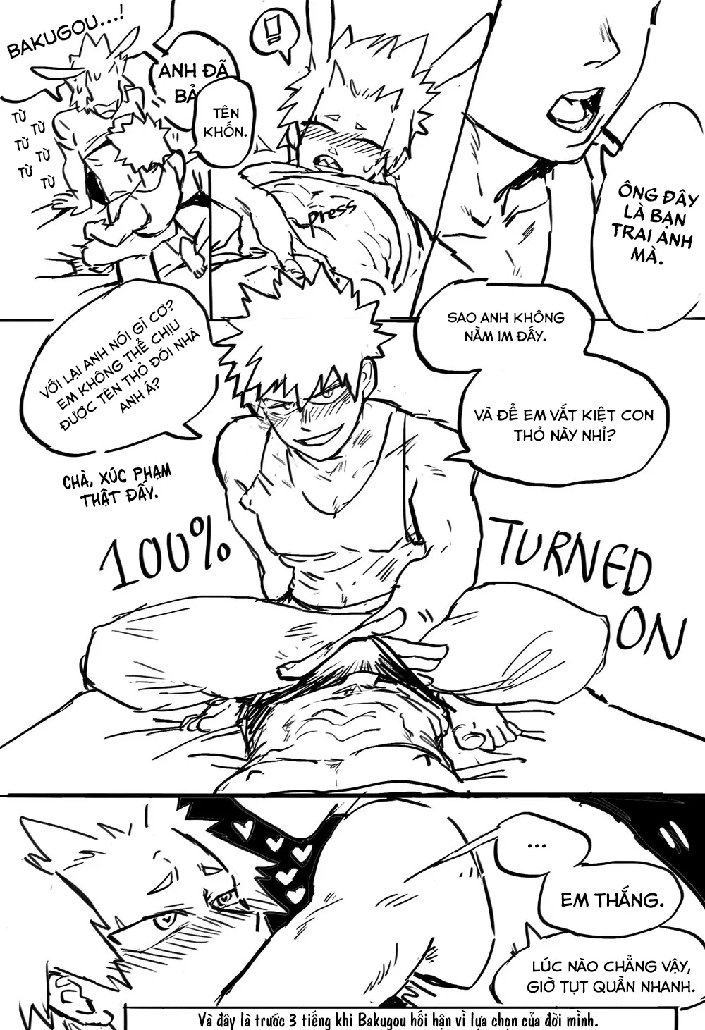 HentaiVN.net - Ảnh 4 - Kirishima biến thành thỏ rồi!!! [Kirishima Rabbit] - Oneshot