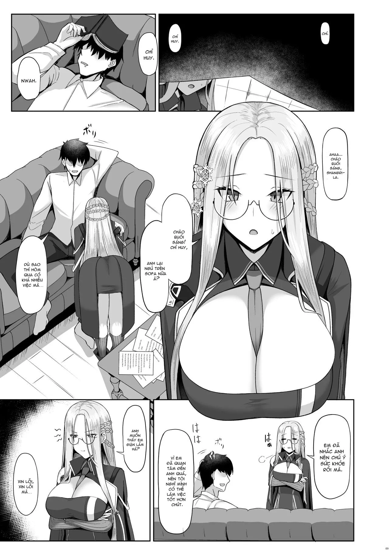 HentaiVN.net - Ảnh 3 - Risoukyou Tosei Roku (Azur Lane) [理想郷吐精録 (アズールレーン)] - Oneshot