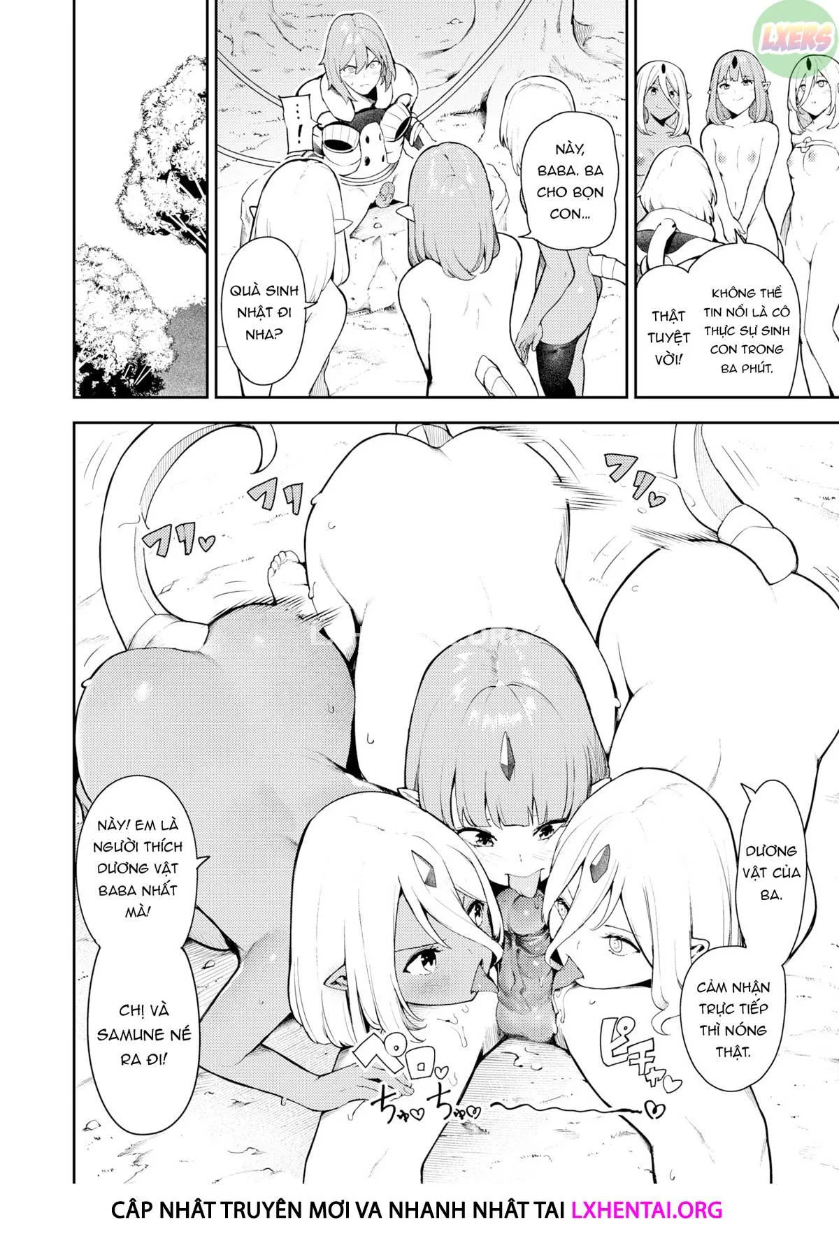 HentaiVN.net - Ảnh 26 - Quá trình mang thai 3 phút của Nanapel - Oneshot