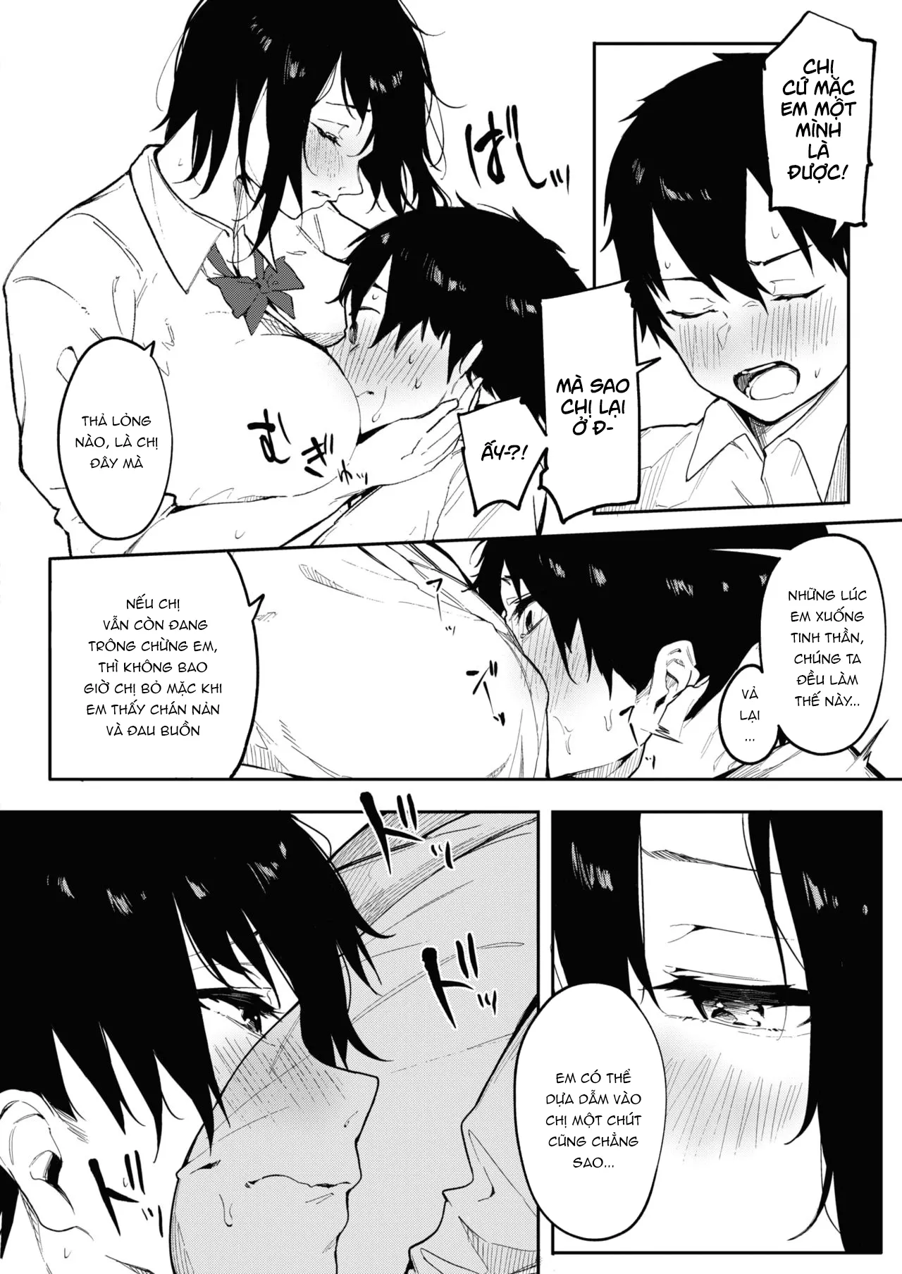 HentaiVN.net - Ảnh 5 - Bokutachi wa Tayori Ai | Our Dependable Love [僕たちは頼り愛] - Oneshot.