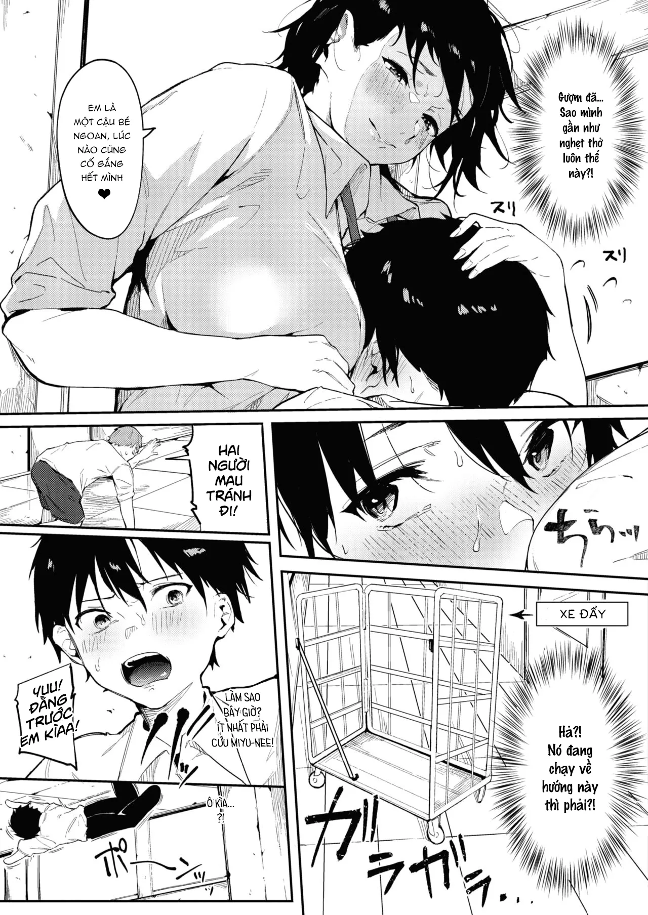 HentaiVN.net - Ảnh 6 - Bokutachi wa Tayori Ai | Our Dependable Love [僕たちは頼り愛] - Oneshot.