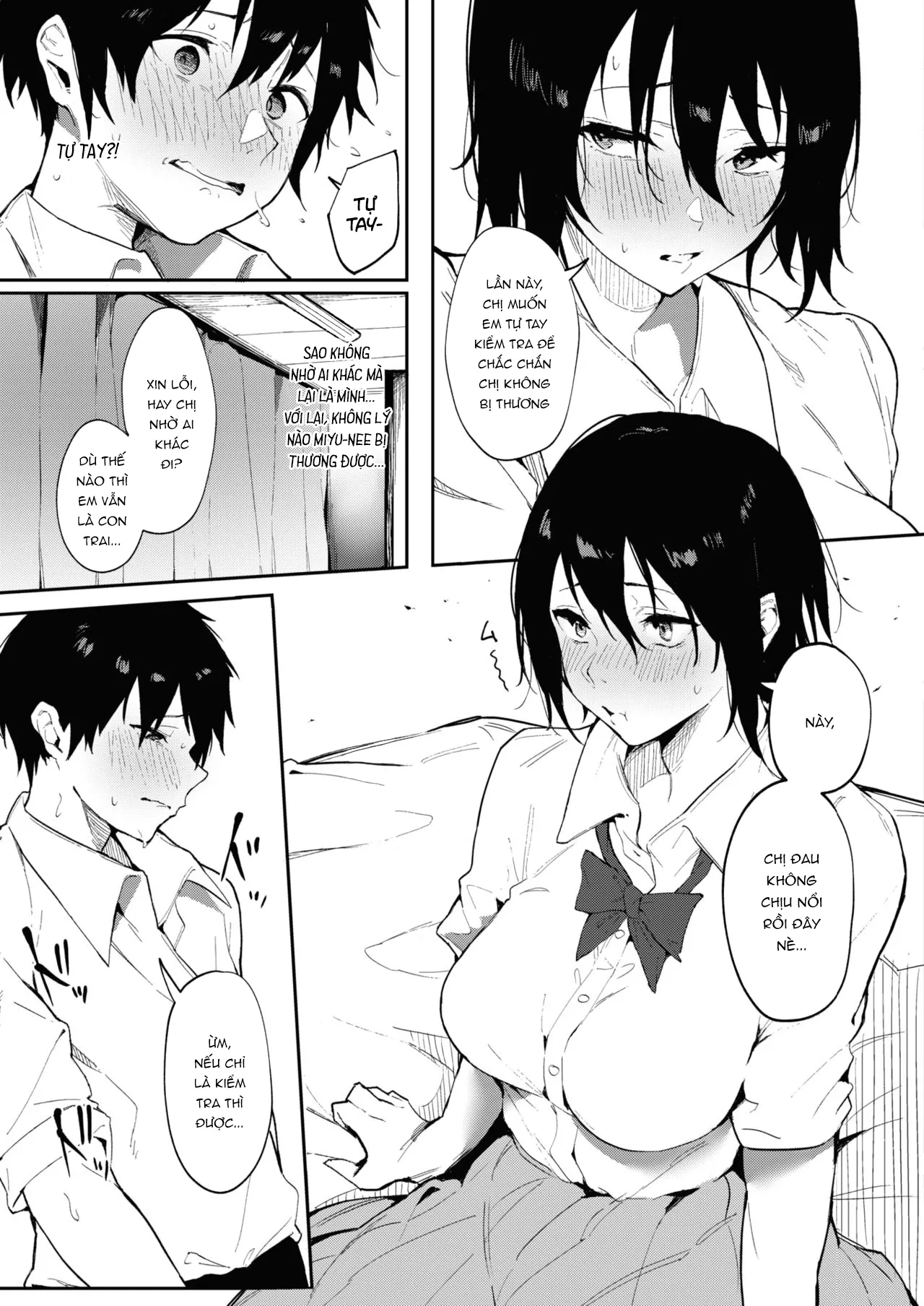 HentaiVN.net - Ảnh 8 - Bokutachi wa Tayori Ai | Our Dependable Love [僕たちは頼り愛] - Oneshot.
