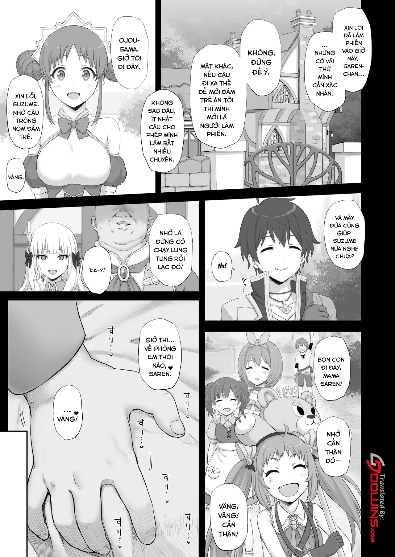 HentaiVN.net - Ảnh 3 - Thôi miên công chúa. [Hypnotized Princess] - Oneshot