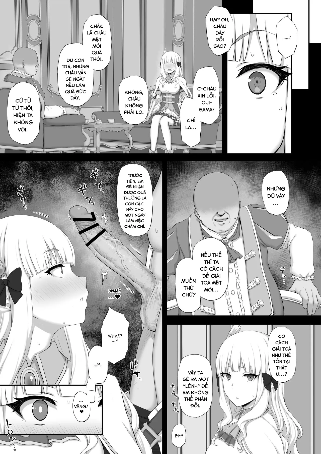HentaiVN.net - Ảnh 7 - Thôi miên công chúa. [Hypnotized Princess] - Oneshot