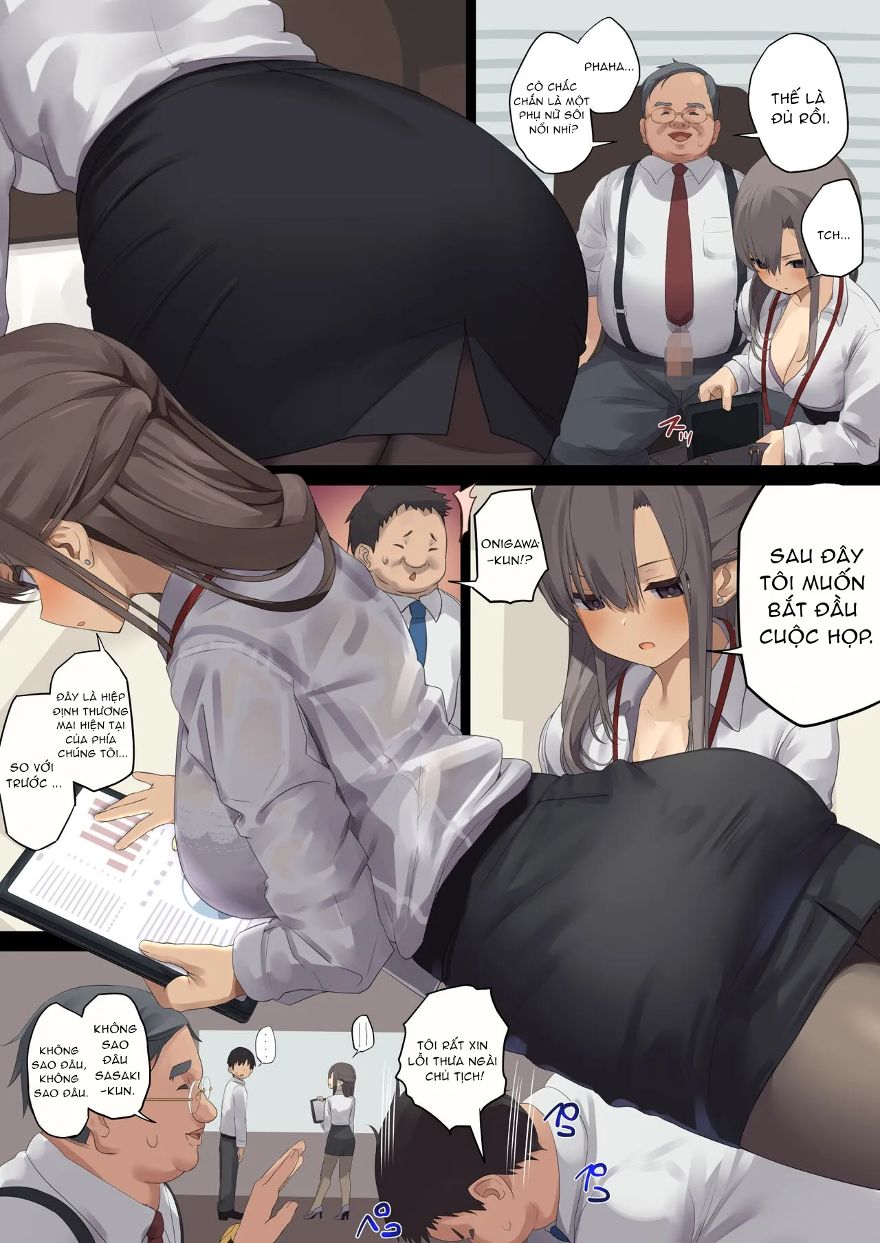 HentaiVN.net - Ảnh 5 - Kinh doanh tình dục ~ BSM từ xa ~ [Business Manner Shucchou Hen] - Phần 1 ~Chuyến đi công tác~