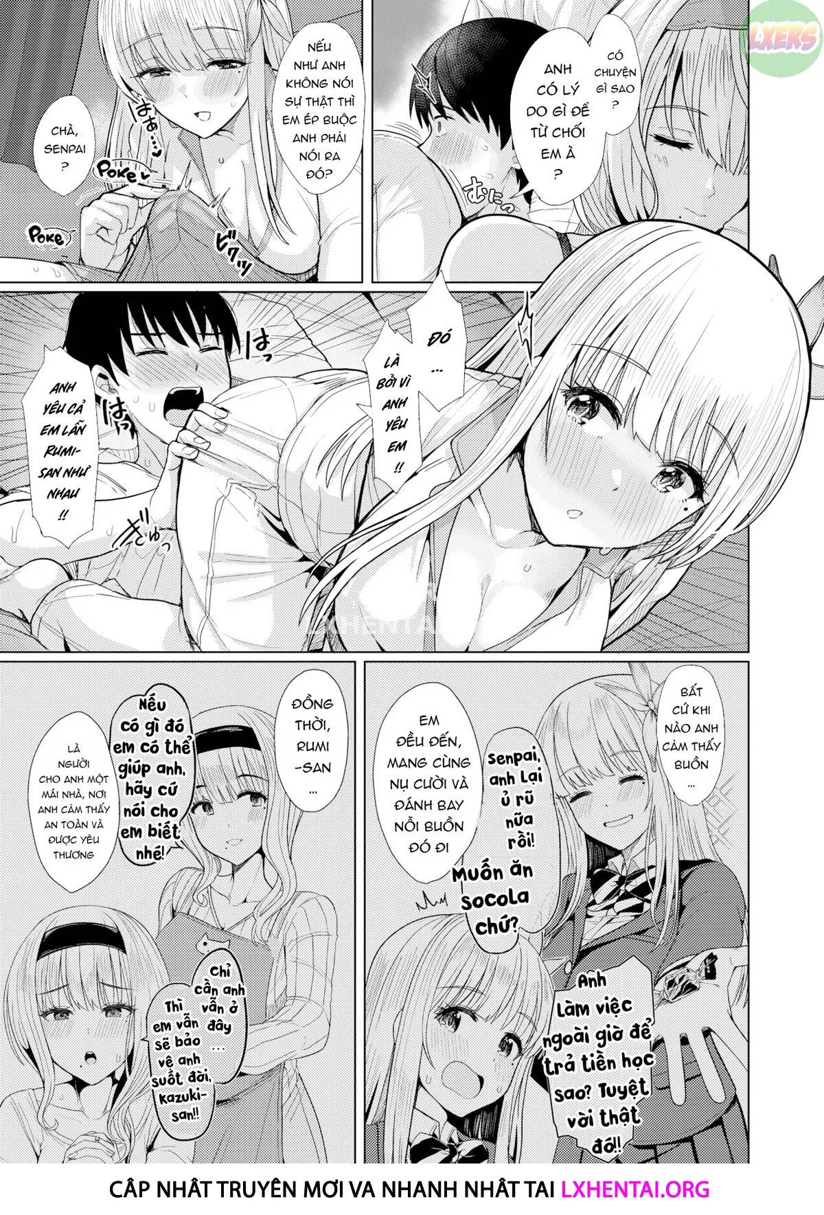 HentaiVN.net - Ảnh 11 - Mỗi gia đình 2 con vợ, chồng hạnh phúc - Oneshot
