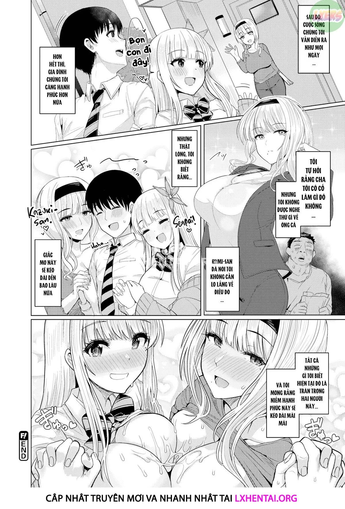 HentaiVN.net - Ảnh 20 - Mỗi gia đình 2 con vợ, chồng hạnh phúc - Oneshot