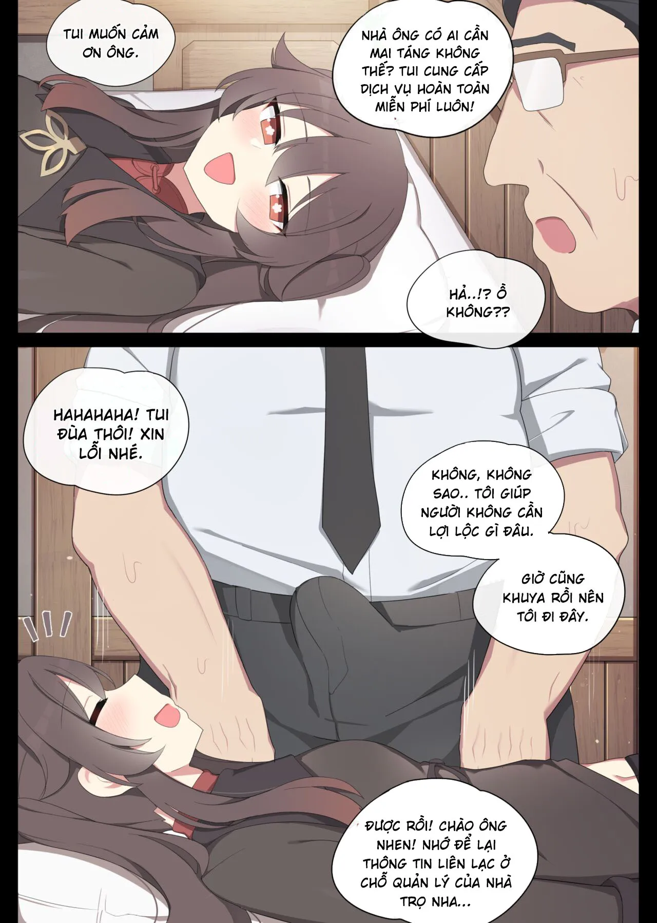 HentaiVN.net - Ảnh 4 - Đùng đùa với người lớn - Oneshot nứng