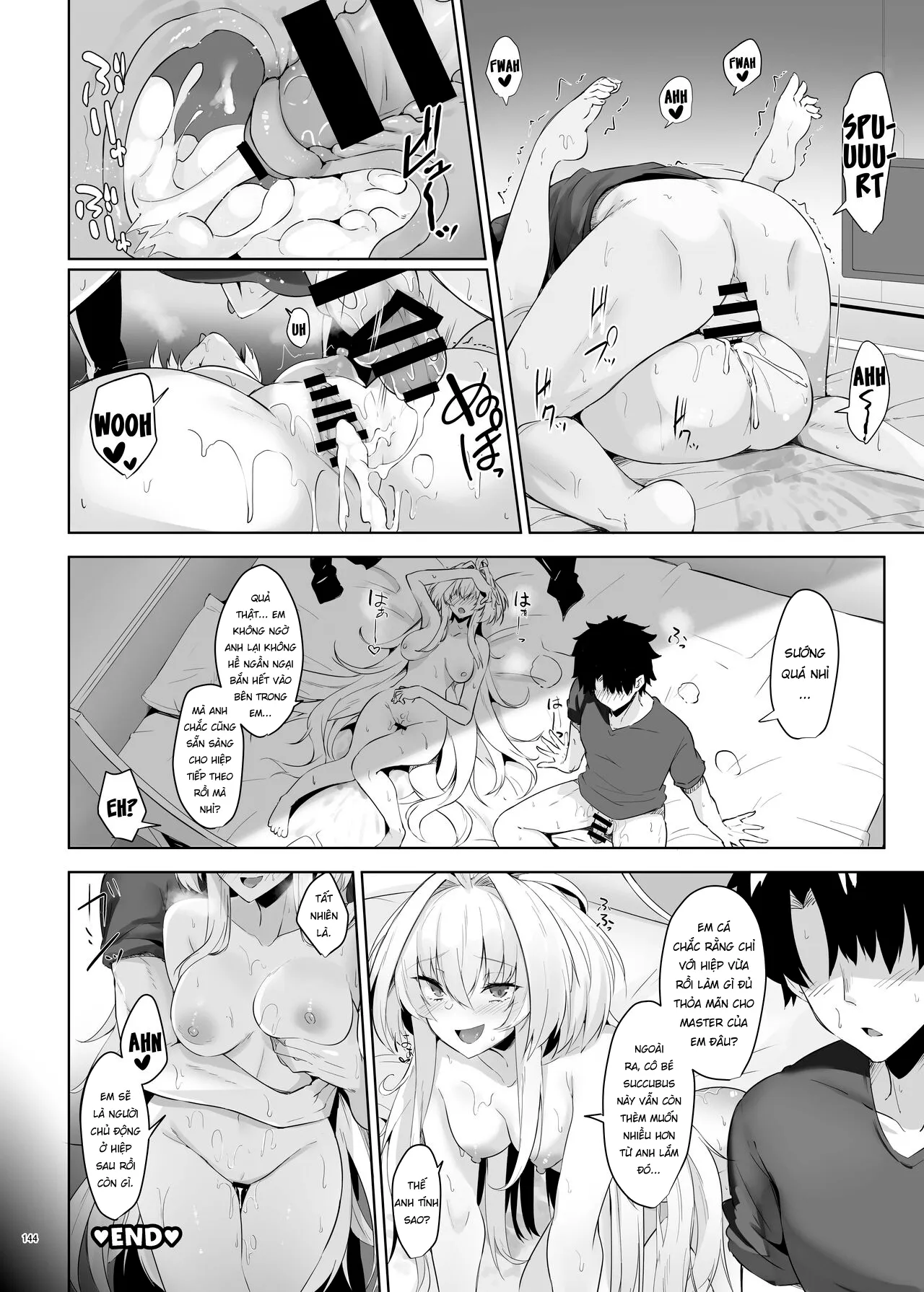HentaiVN.net - Ảnh 10 - FGO Icha Love Ero Goudou [FGOイチャラブエロ合同 純愛特異点ラブデア] - Merlin Prototype - Lady Avalon