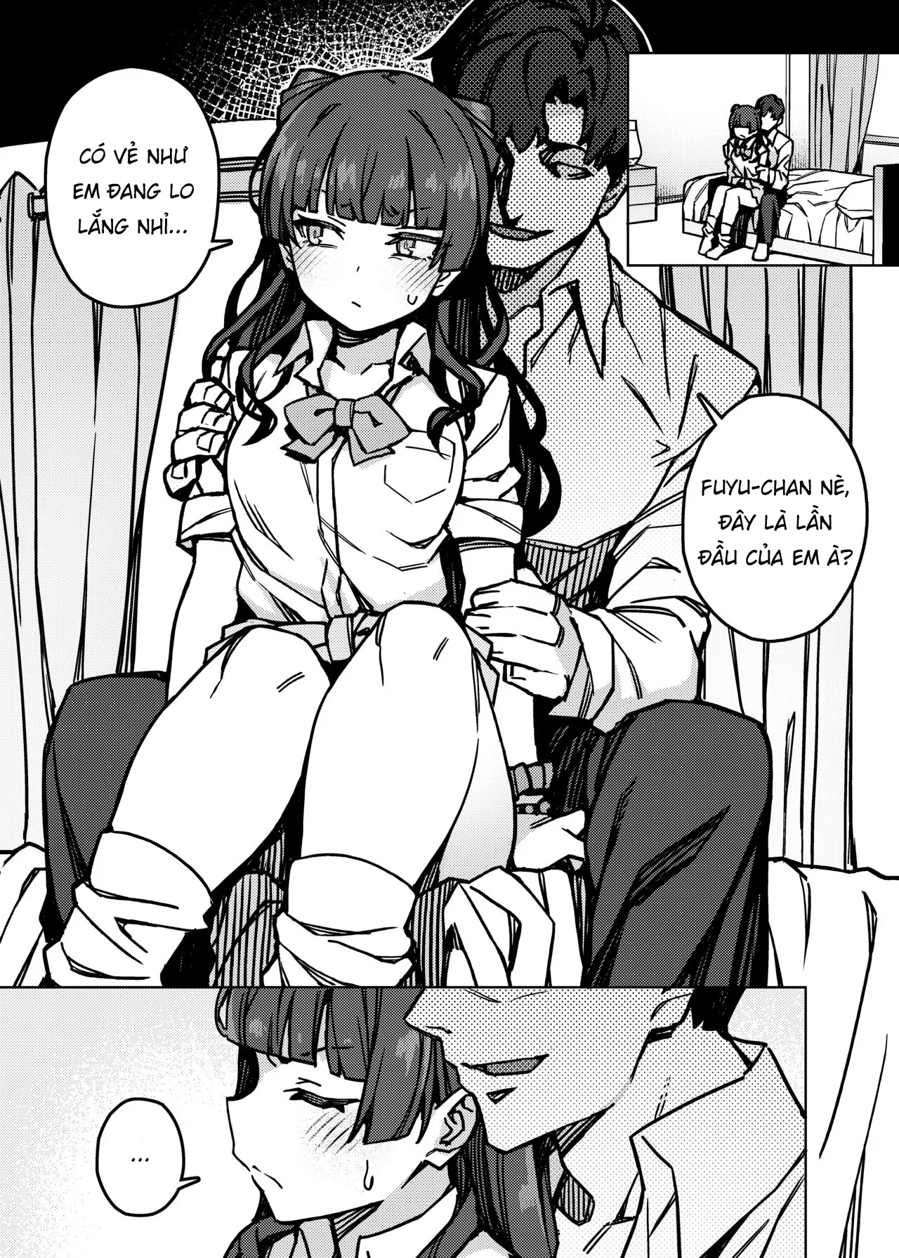 HentaiVN.net - Ảnh 3 - Oshiete! Fuyuko Chan [Teach me! Fuyuko-chan!] - Oneshot