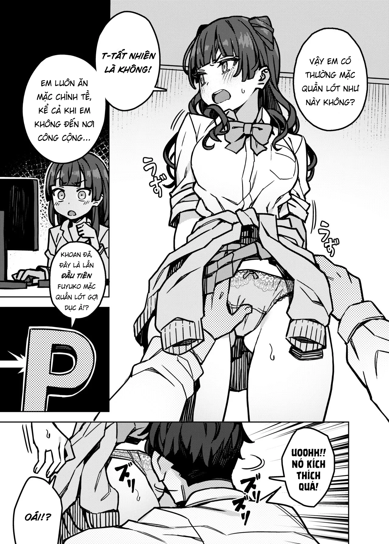 HentaiVN.net - Ảnh 7 - Oshiete! Fuyuko Chan [Teach me! Fuyuko-chan!] - Oneshot