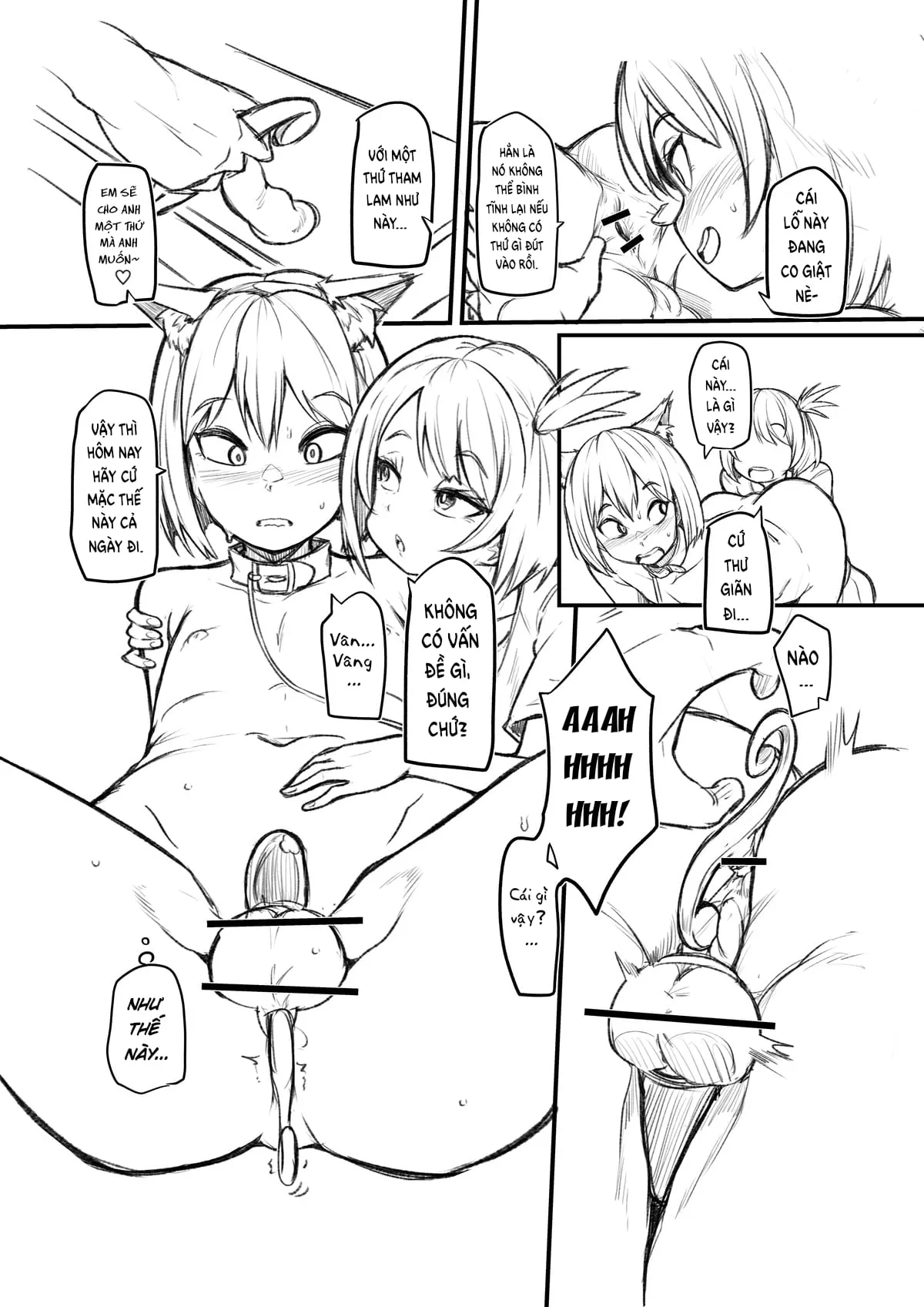 HentaiVN.net - Ảnh 11 - Cậu bé được em gái của bạn huấn luyện [Boy trained by friend's Sister] - Oneshot
