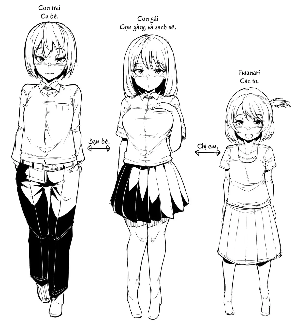 HentaiVN.net - Ảnh 3 - Cậu bé được em gái của bạn huấn luyện [Boy trained by friend's Sister] - Oneshot