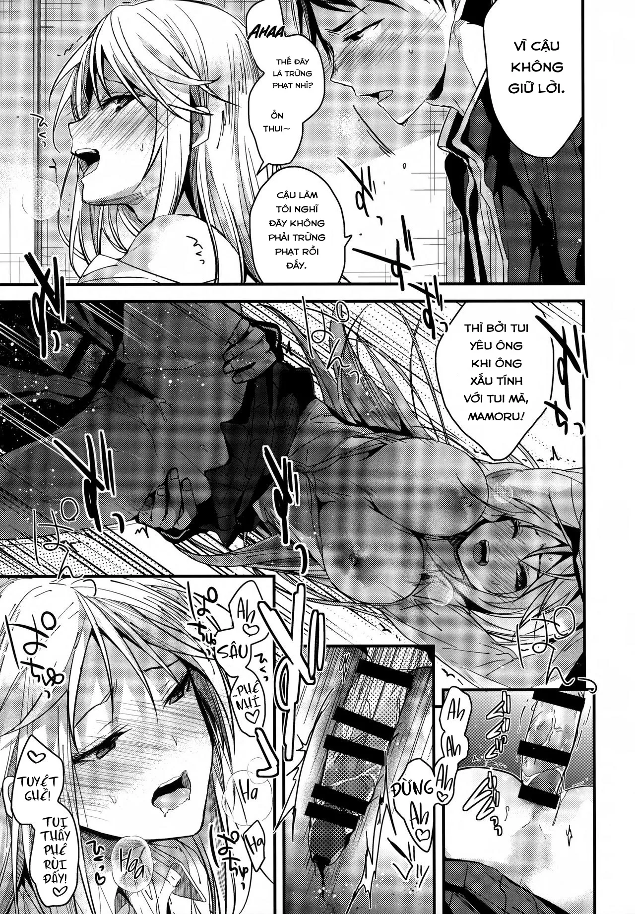 HentaiVN.net - Ảnh 9 - Mondaiji no Shitsuke [Discipline for a Problem Child] - Oneshot