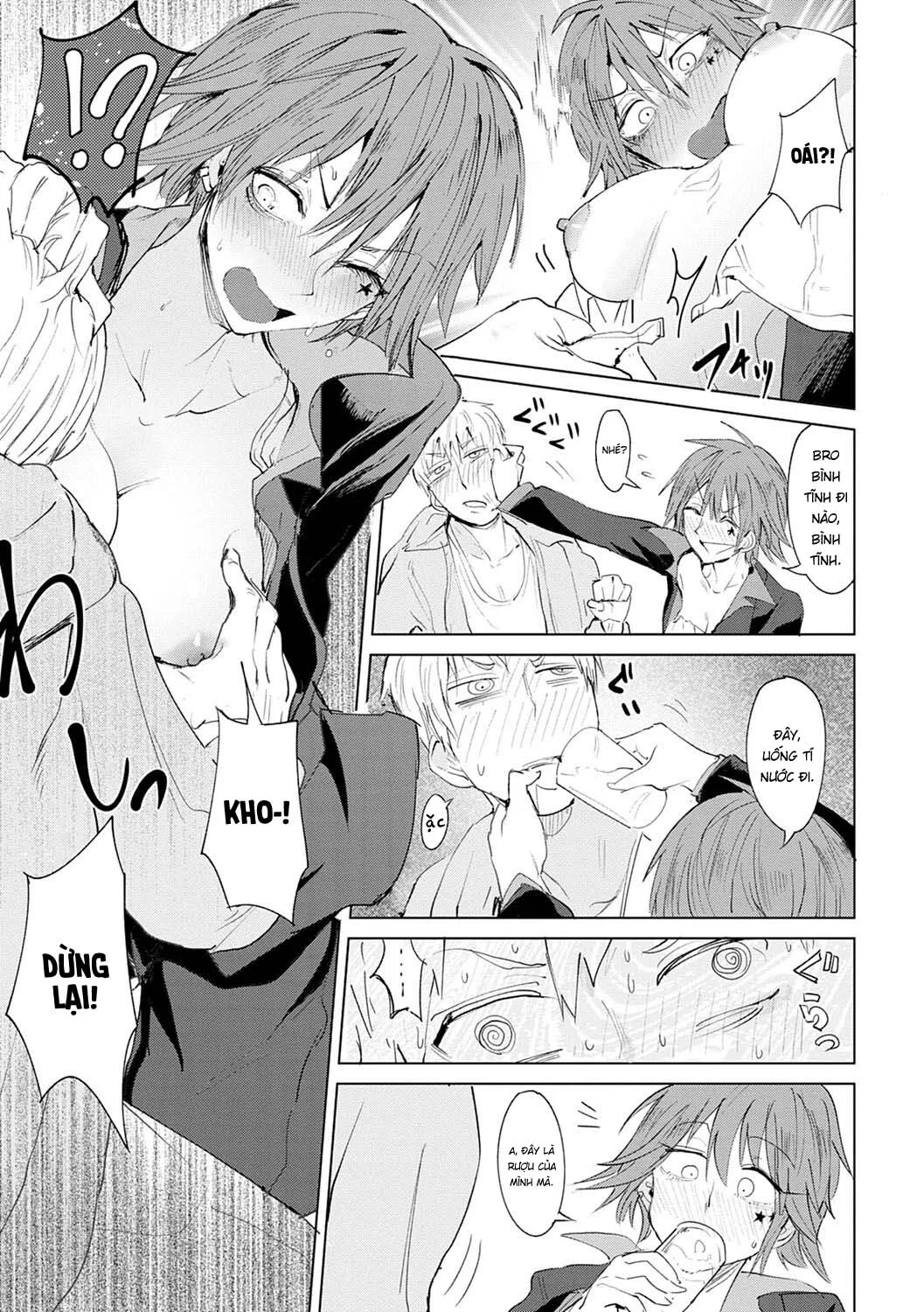 HentaiVN.net - Ảnh 7 - Cô Nàng Nghiện Rượu [Shuju Kankei] - Oneshot