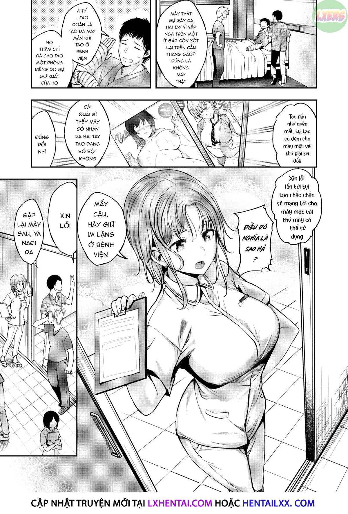HentaiVN.net - Ảnh 7 - Không cần gọi y tá - Chap 1