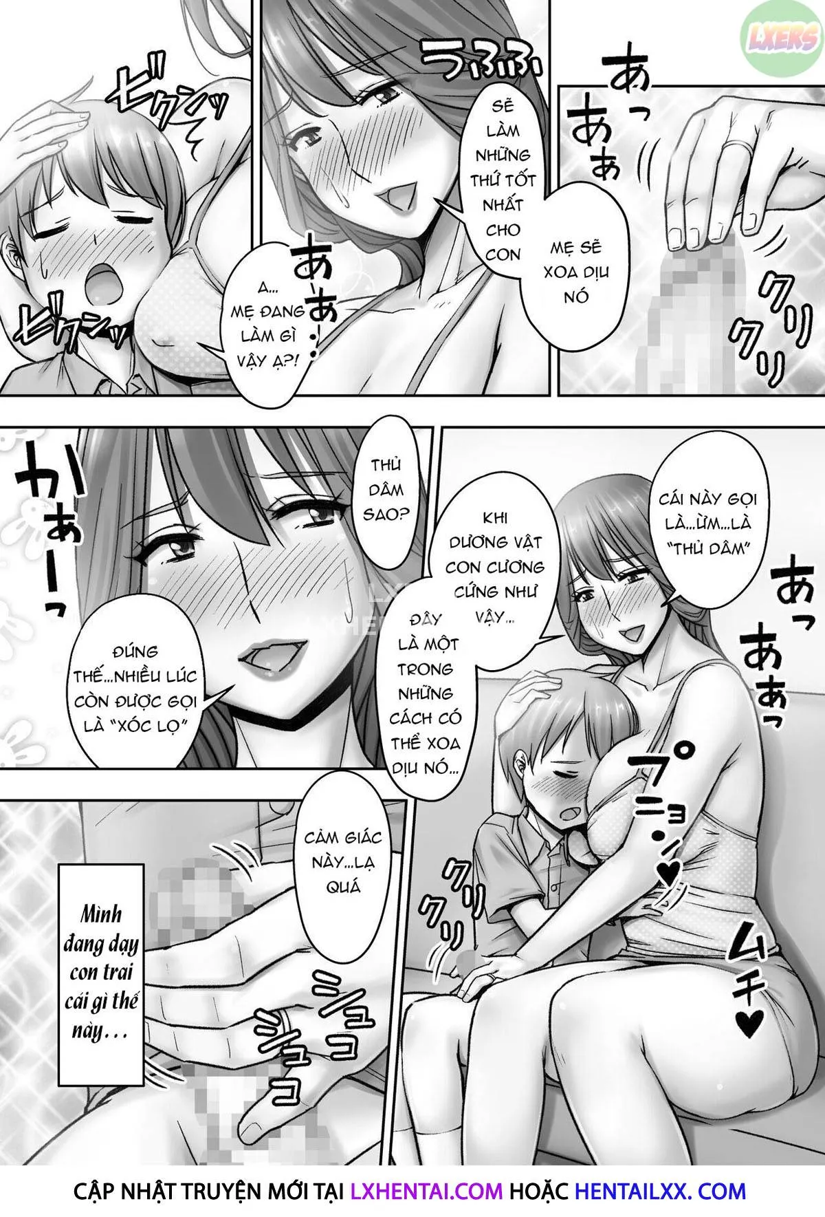 HentaiVN.net - Ảnh 18 - Well-Mannered Mother's Indecent Sex Education [Ojouhin Okaa-Sama No Ogehin Oseikyouiku] - Oneshot