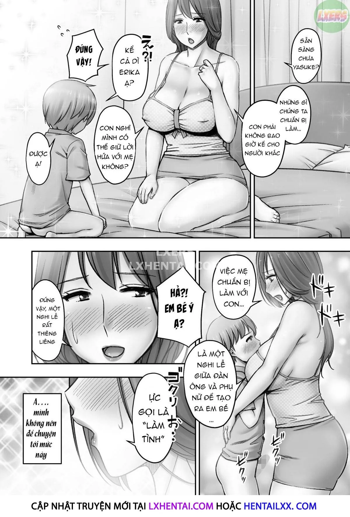 HentaiVN.net - Ảnh 27 - Well-Mannered Mother's Indecent Sex Education [Ojouhin Okaa-Sama No Ogehin Oseikyouiku] - Oneshot