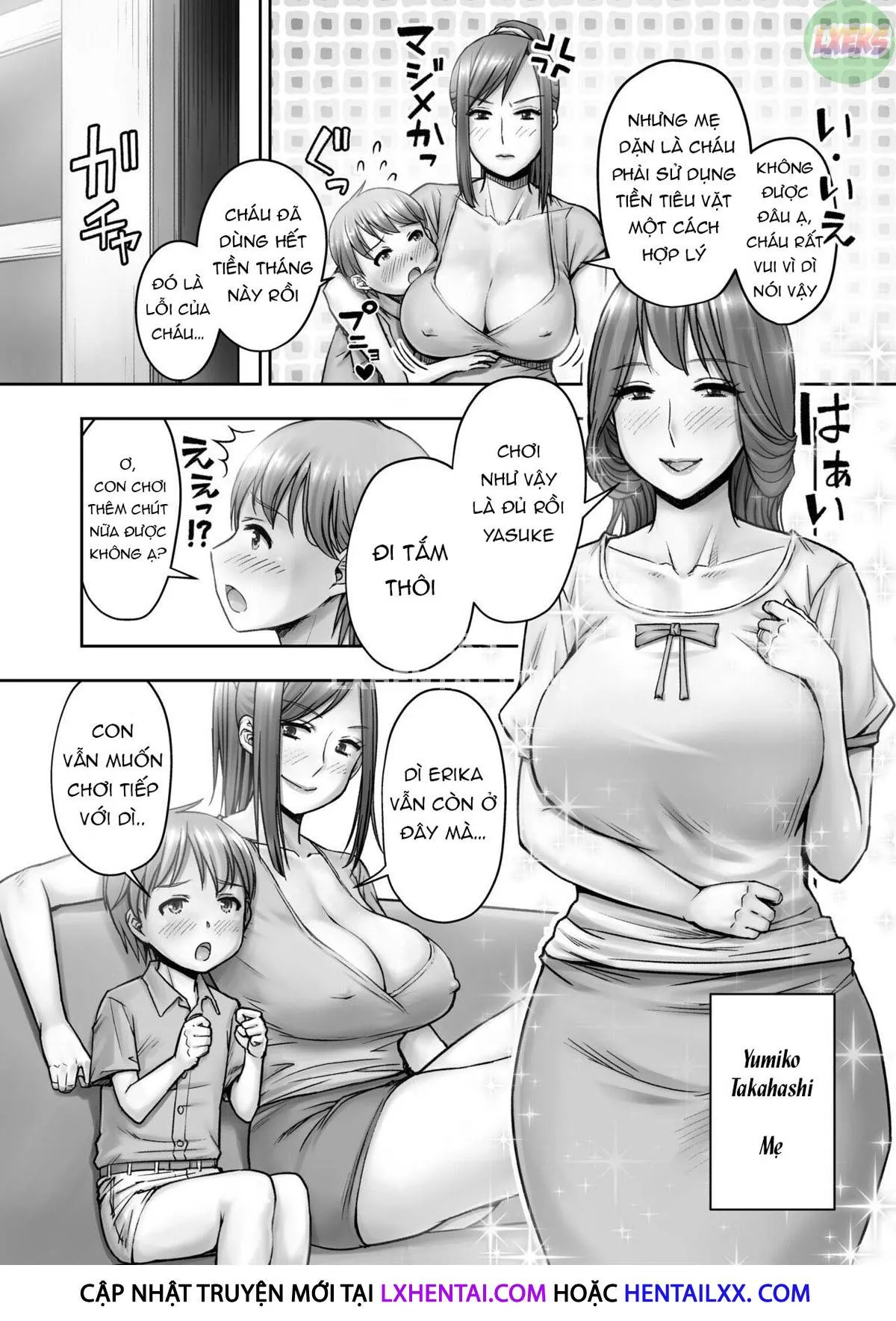 HentaiVN.net - Ảnh 8 - Well-Mannered Mother's Indecent Sex Education [Ojouhin Okaa-Sama No Ogehin Oseikyouiku] - Oneshot
