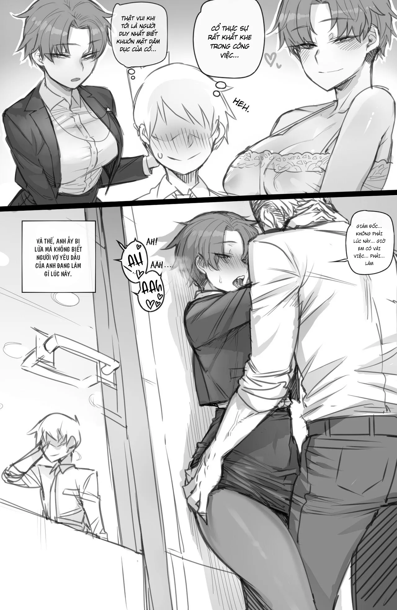 HentaiVN.net - Ảnh 3 - Cô Vợ Gắt Gỏng [strict wife] - Oneshot