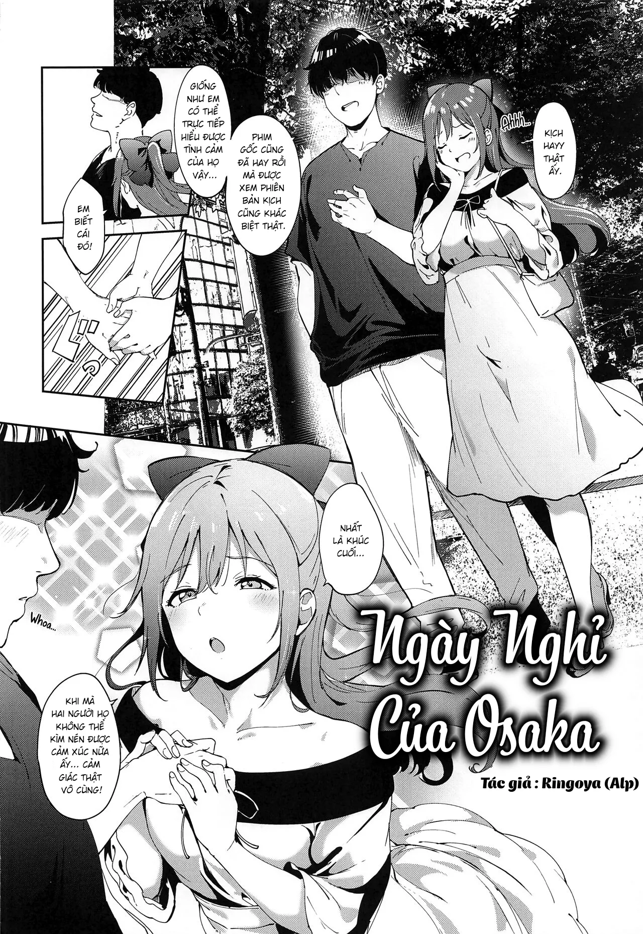 HentaiVN.net - Ảnh 3 - Ngày nghỉ của Osaka [Osaka's Day Off; Osaka no Kyuujitsu] - One (Truyện ngọt, hứa)